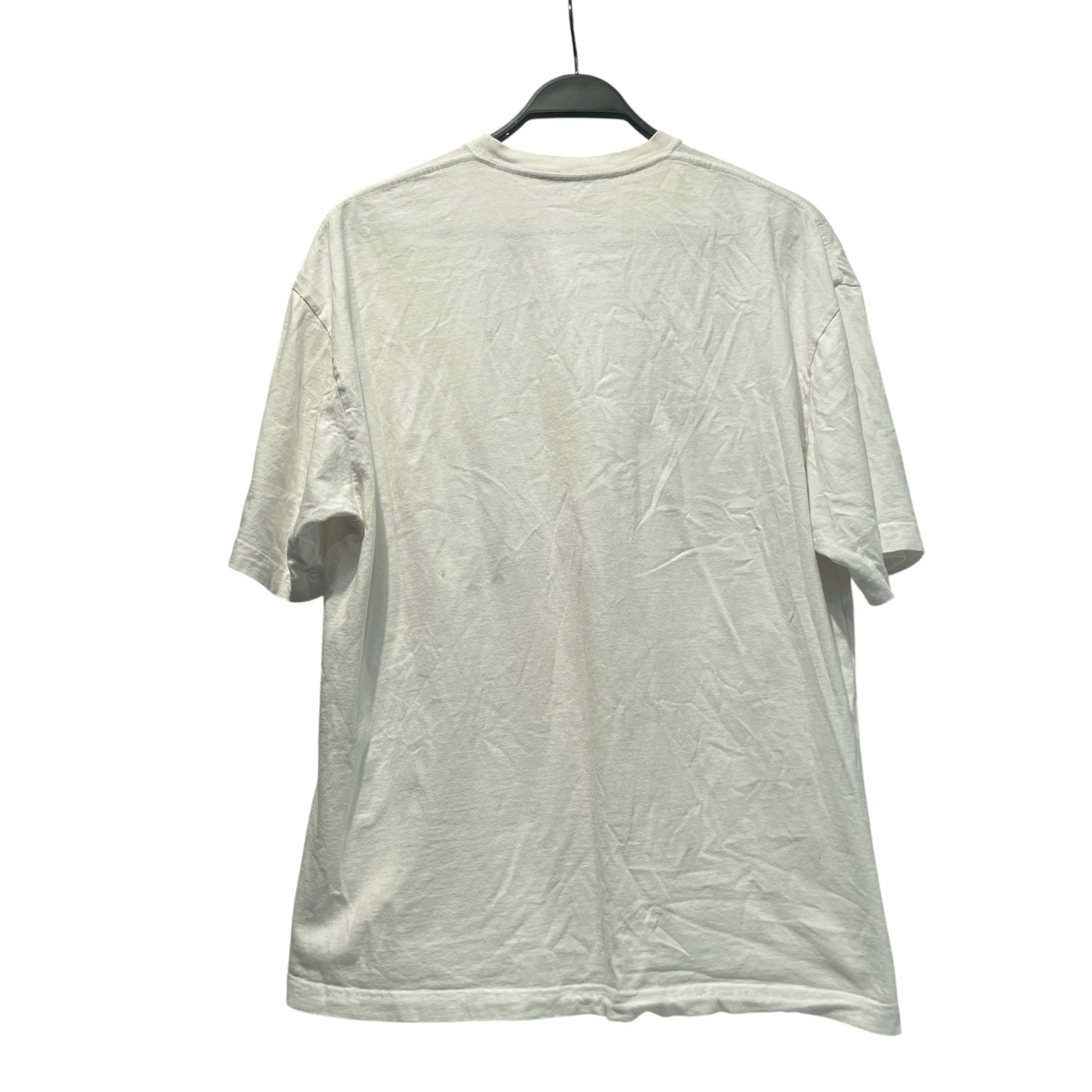 BALENCIAGA/T-Shirt/XS/Cotton/WHT/BB Logo Drink view 2