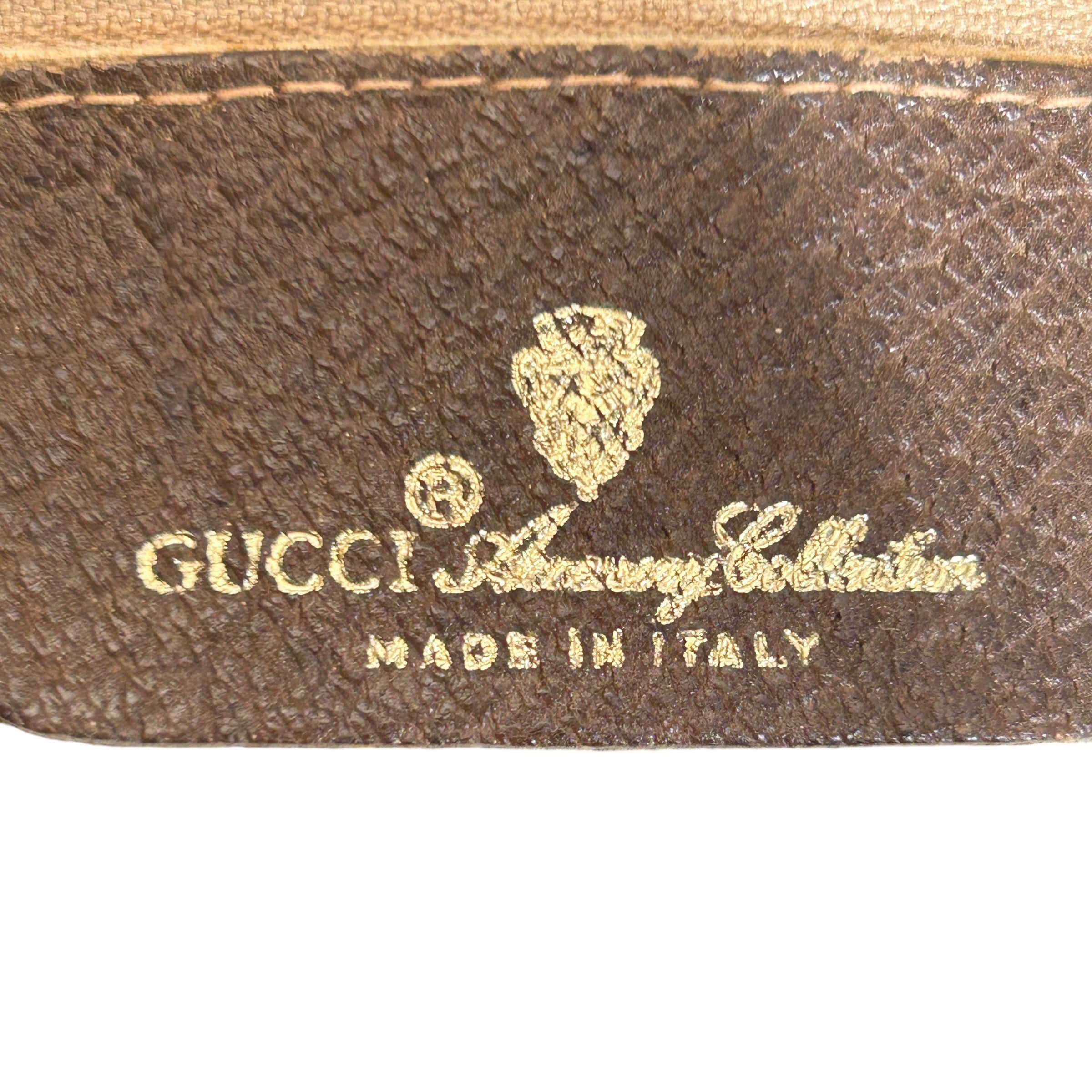GUCCI/Bag/Monogram/Leather/BEG/gg plue bag view 5