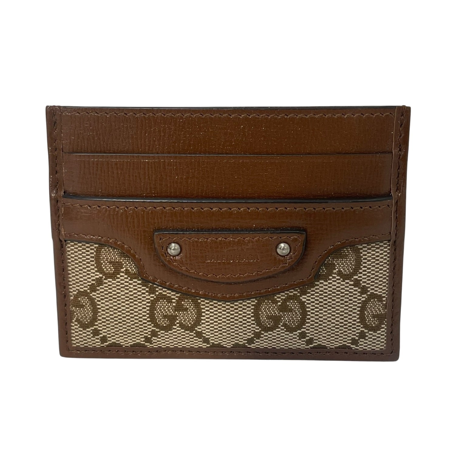 BALENCIAGA/GUCCI/Wallet/Monogram/Leather/BRW/M's/THE HACKER PROJECT