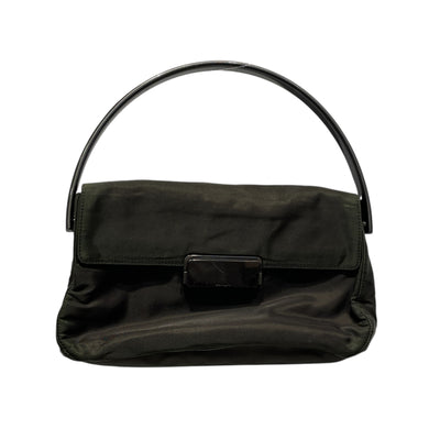 PRADA/Bag/Nylon/GRN/Nylon Shoulder Bag