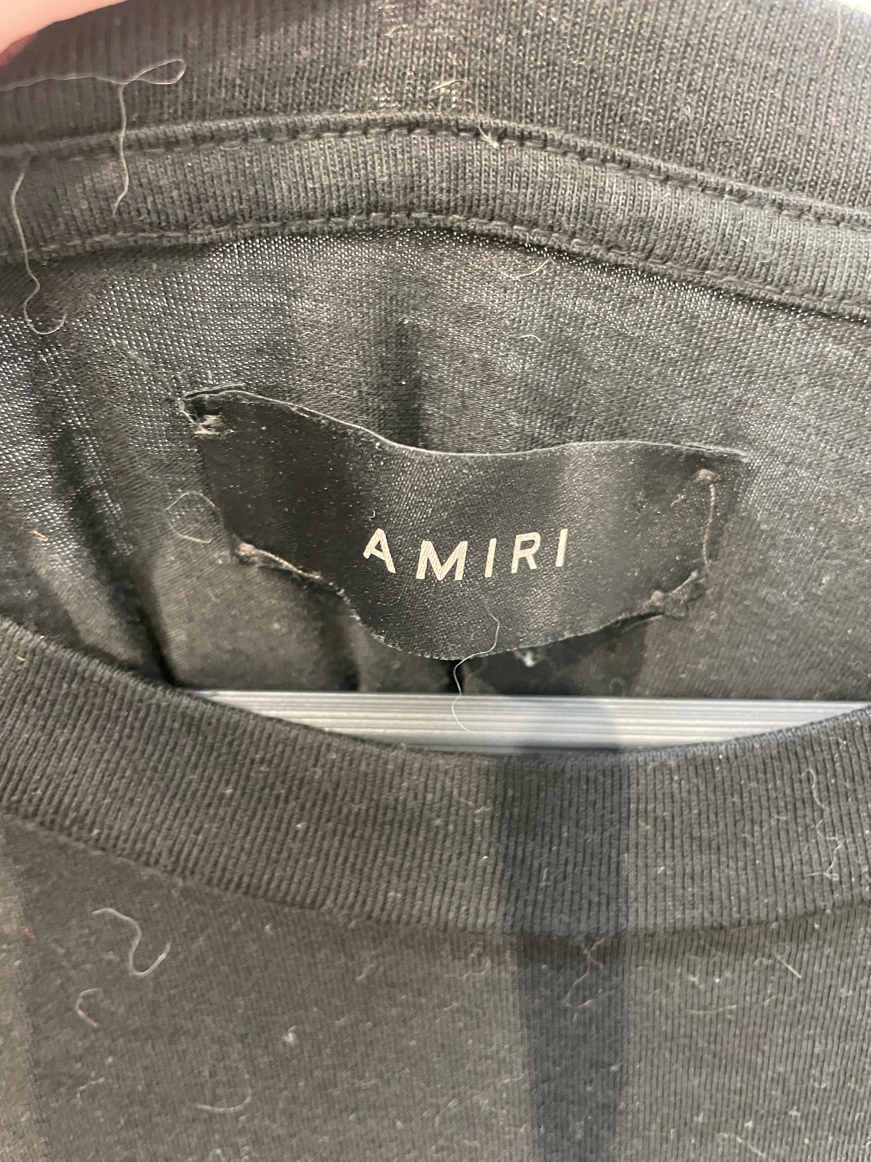 AMIRI/T-Shirt/XXL/Cotton/BLK/Graphic/Crystal Champagne view 3