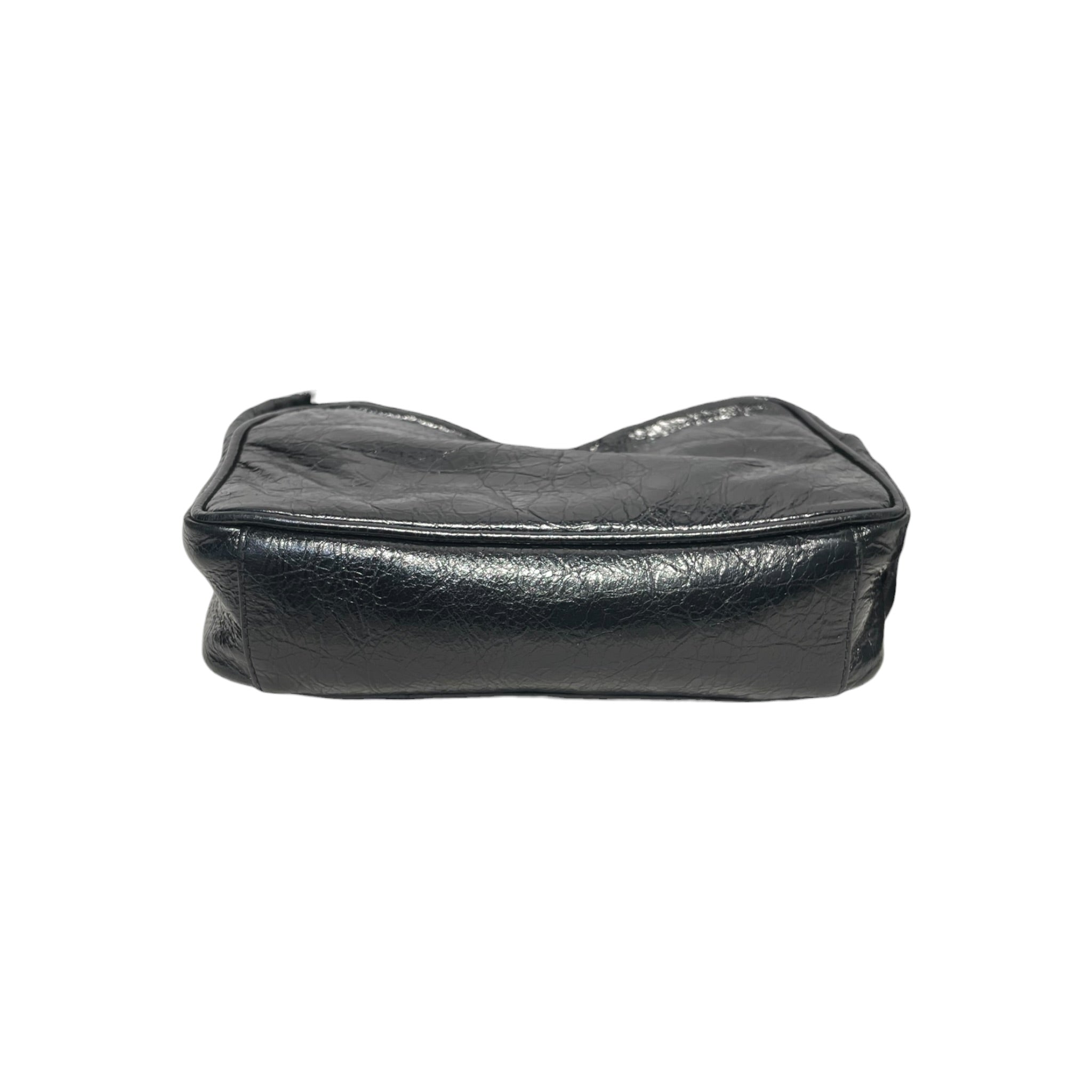 BALENCIAGA/Cross Body Bag/Leather/BLK/TACTICAL LEATHER BAG view 3