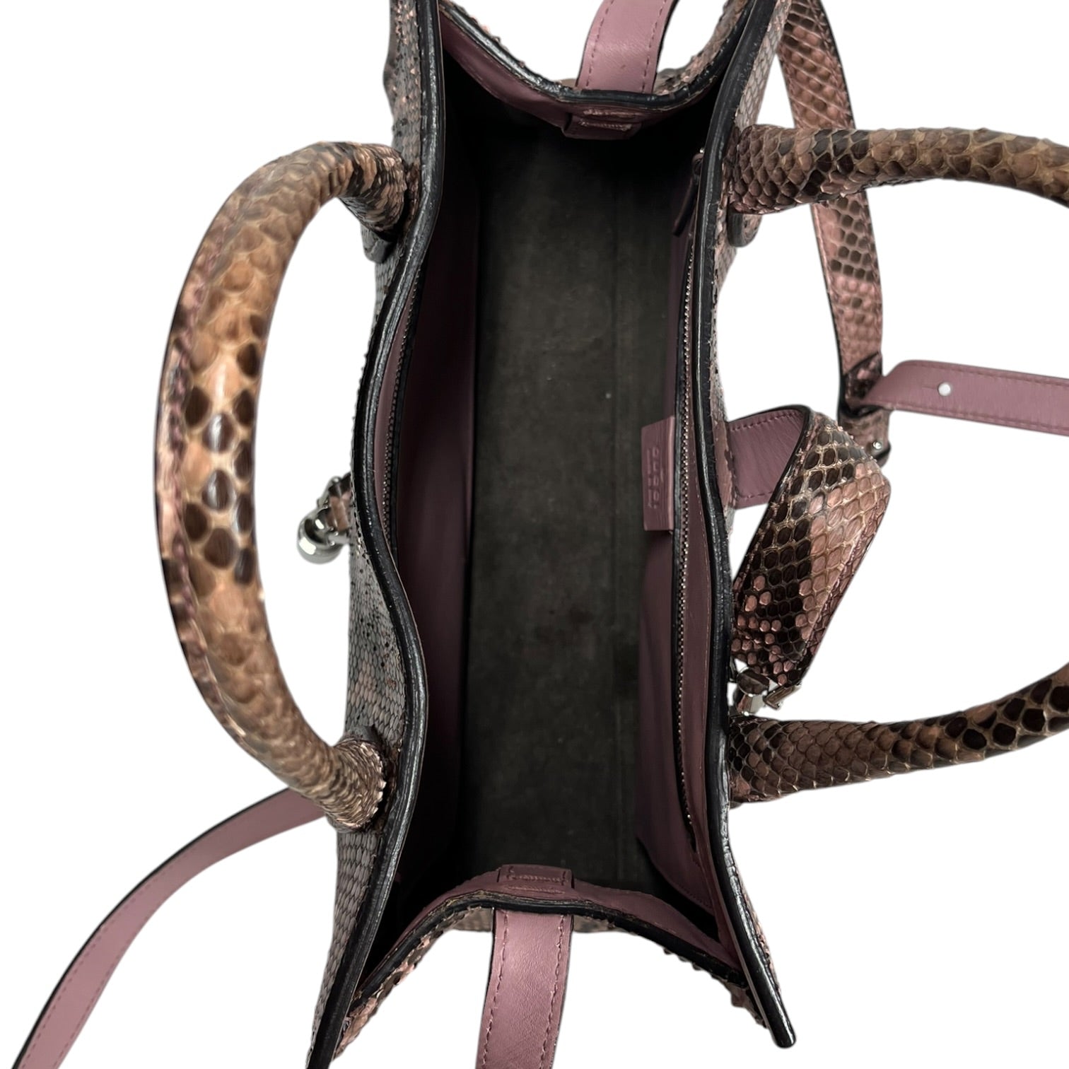 GUCCI/Hand Bag/Animal Pattern/PNK/Jackie view 3