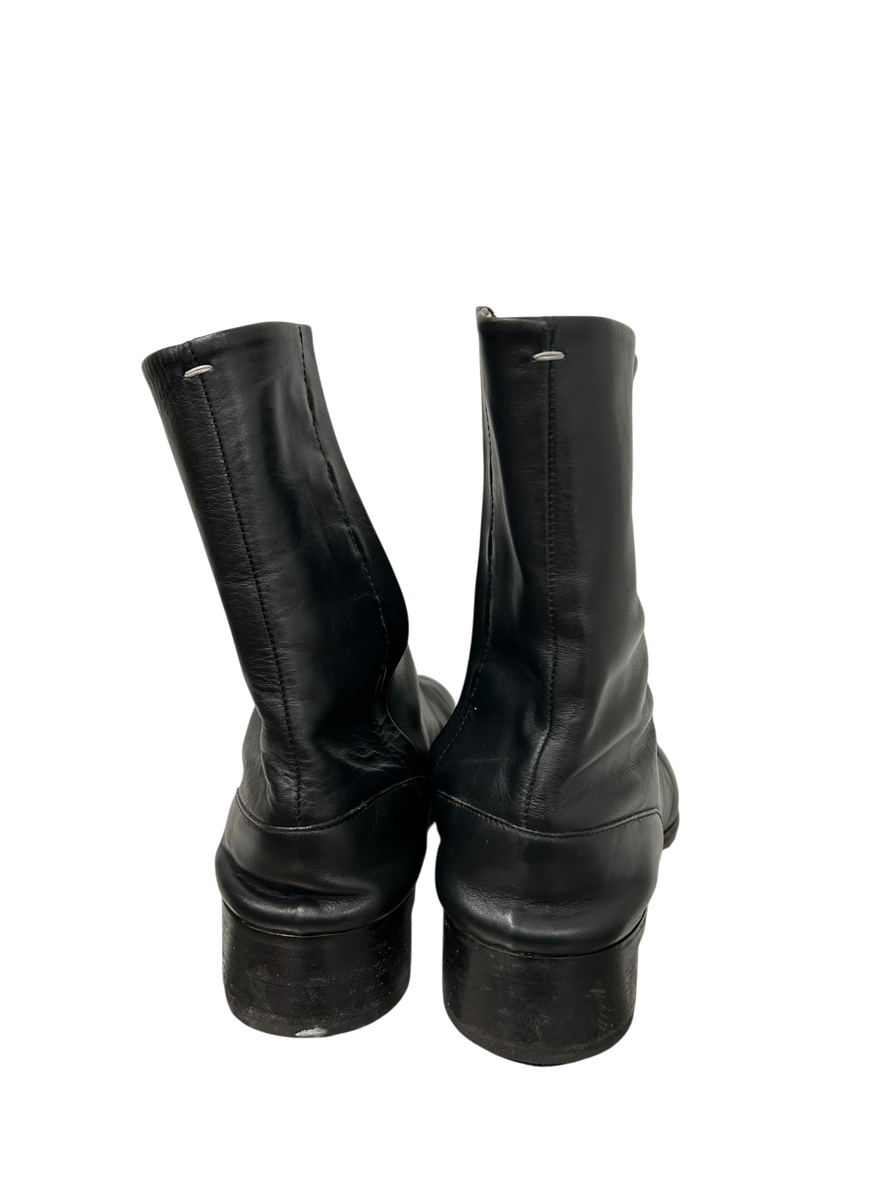 Maison Margiela/Pull-On Boots/US 11/Leather/BLK/tabi view 4