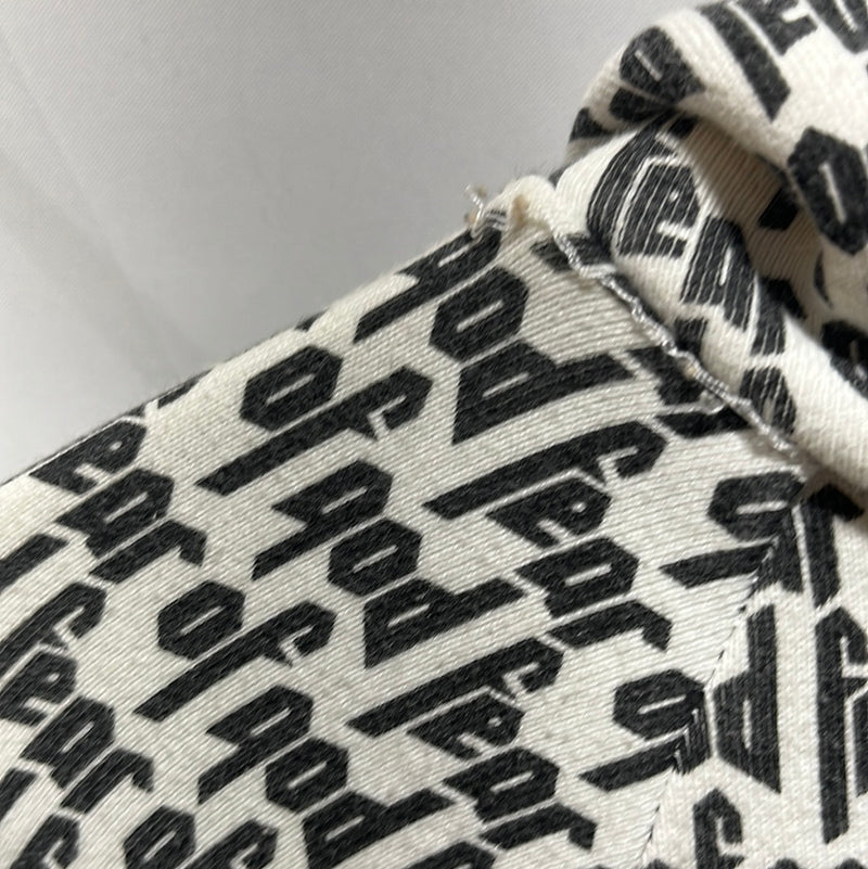 FEAR OF GOD/Hoodie/S/All Over Print/Cotton/WHT/