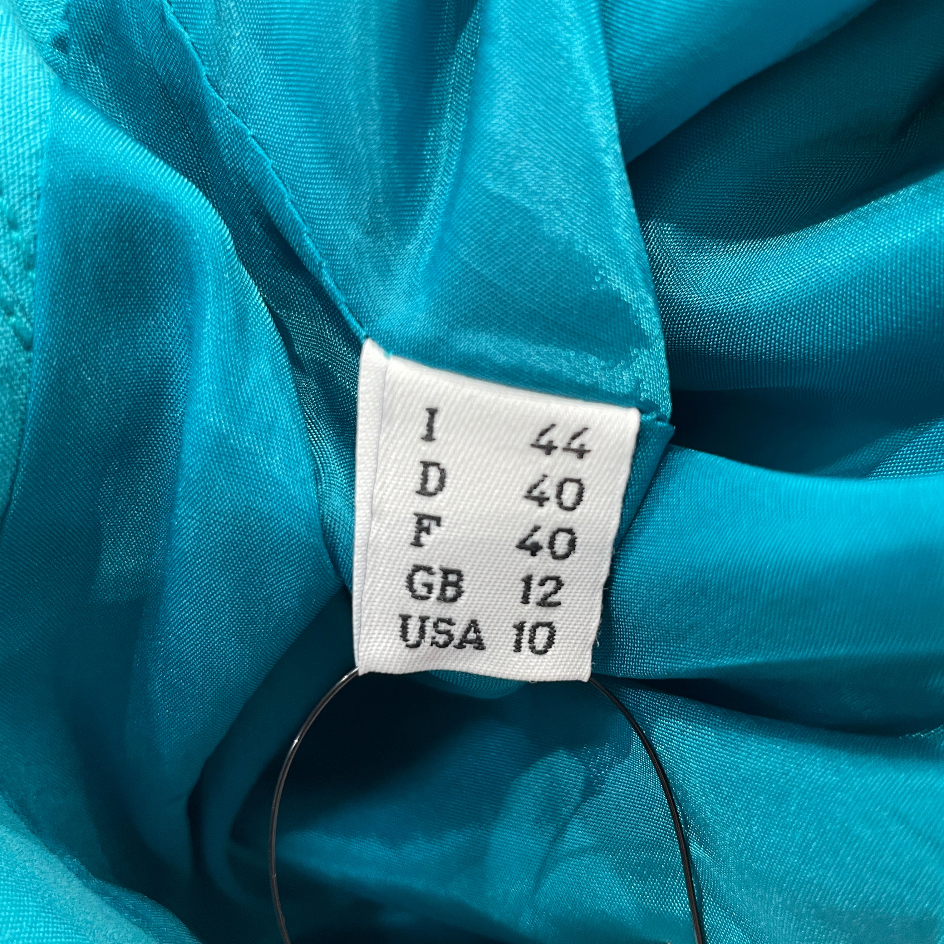 Jean Paul GAULTIER FEMME/Tailored Jkt/10/Cotton/BLU/2 BUTTON CROP SLEEVE JKT view 5
