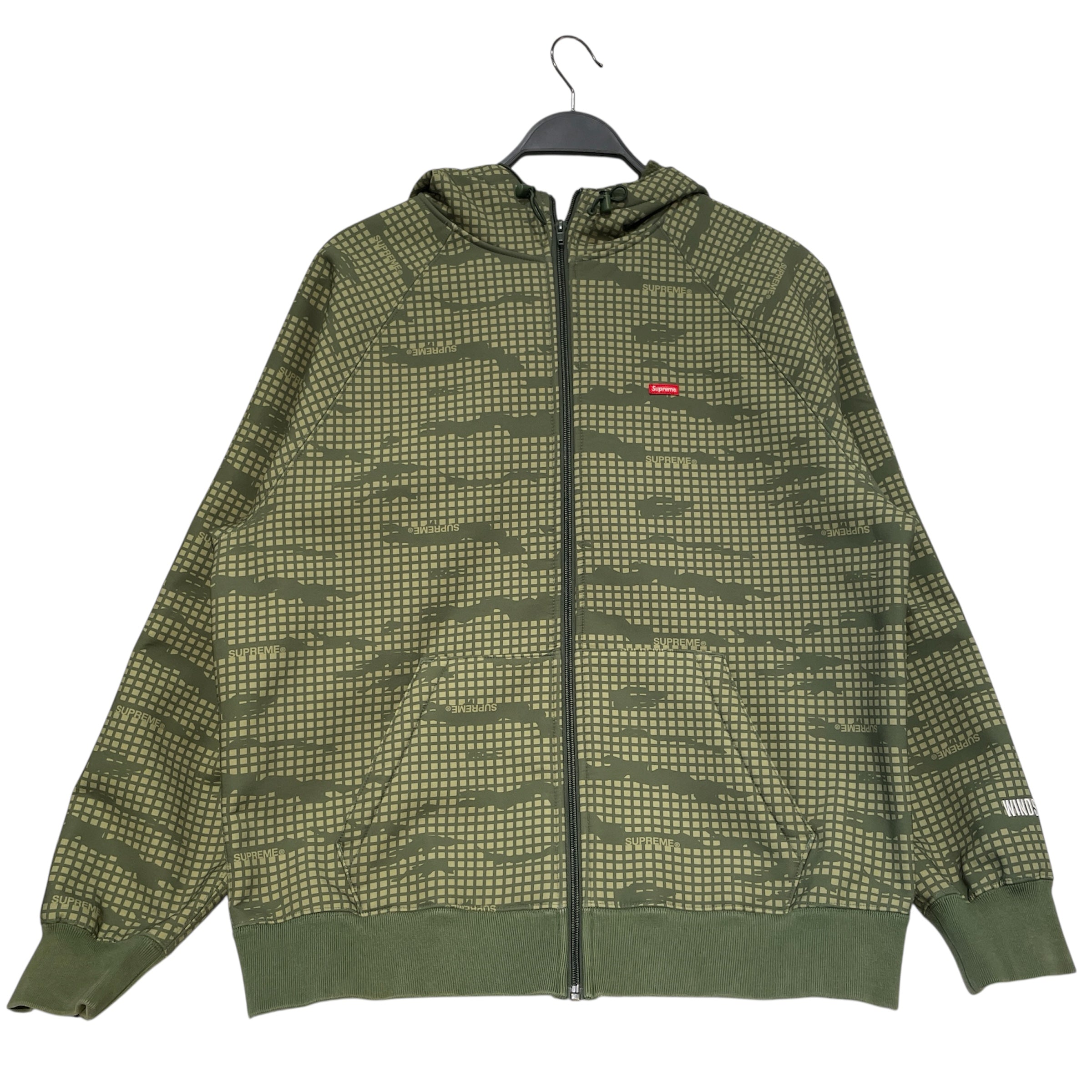 Supreme/Zip Up Hoodie/M/Camouflage/Polyester/GRN/WINDSTOPPER Zip Up Hooded FW21 view 1