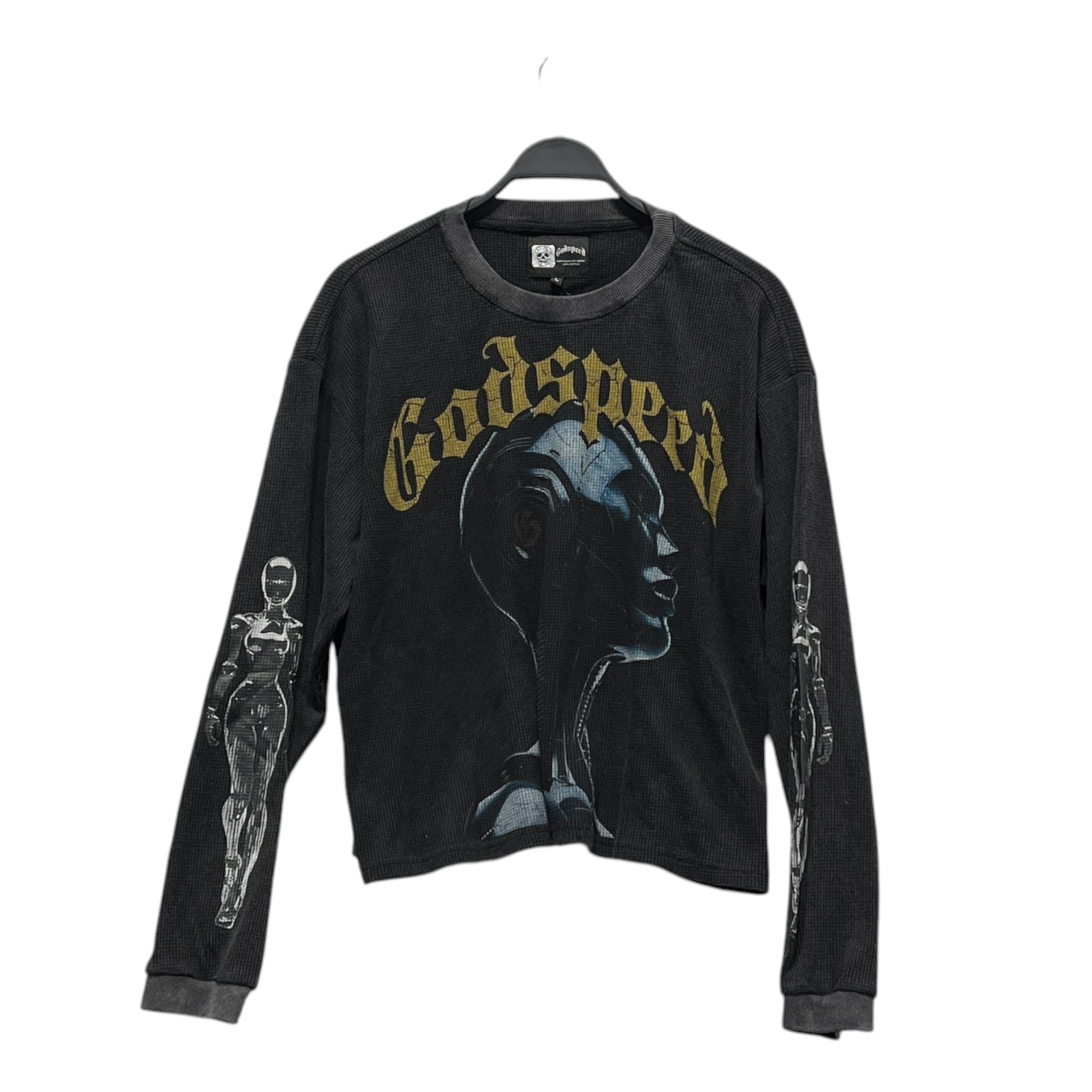 GODSPEED NEW YORK/LS T-Shirt/L/Cotton/BLK/ANDROID view 1