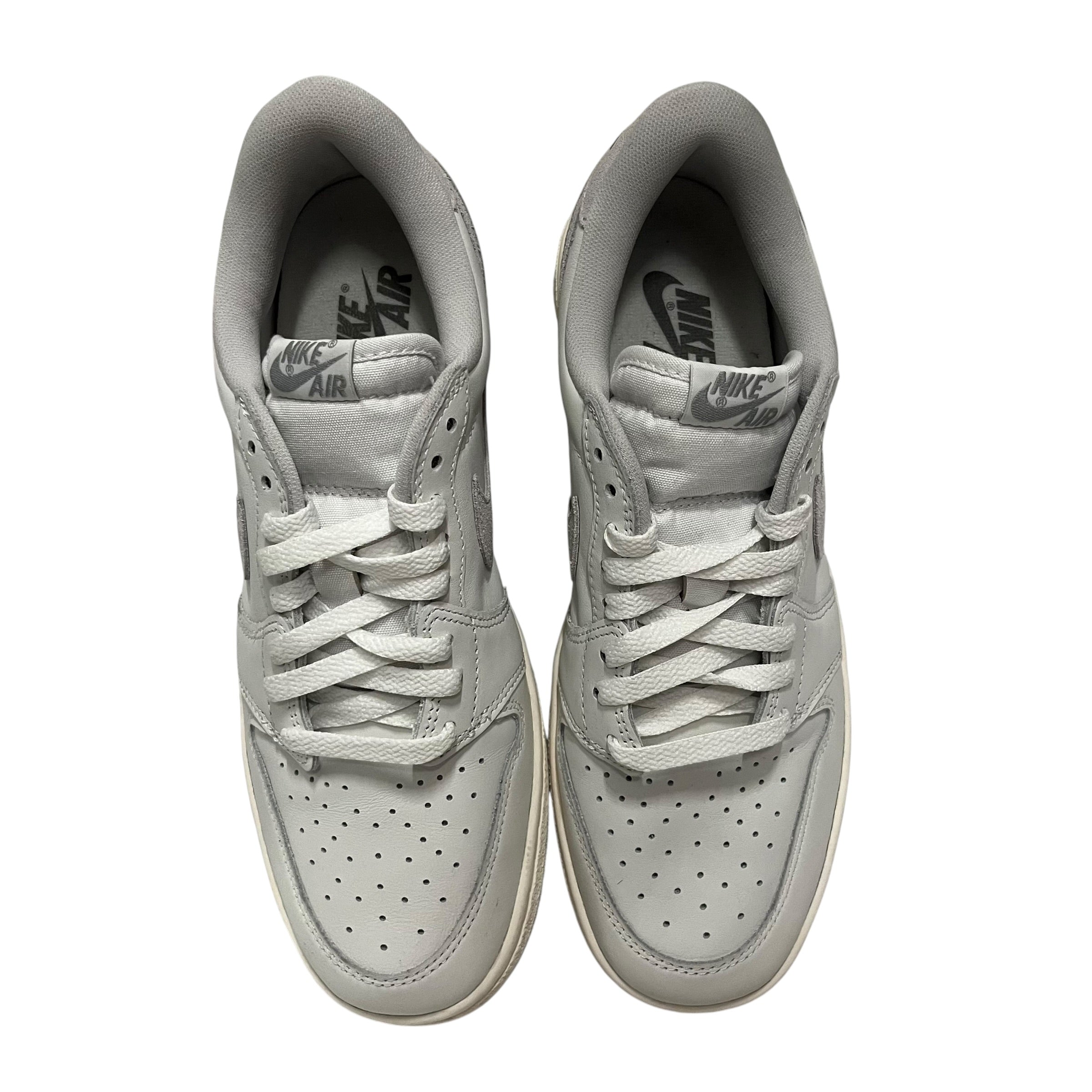 NIKE/Low-Sneakers/US 10.5/Leather/WHT/AIR JORDAN 1 LOW 85 GREY view 4
