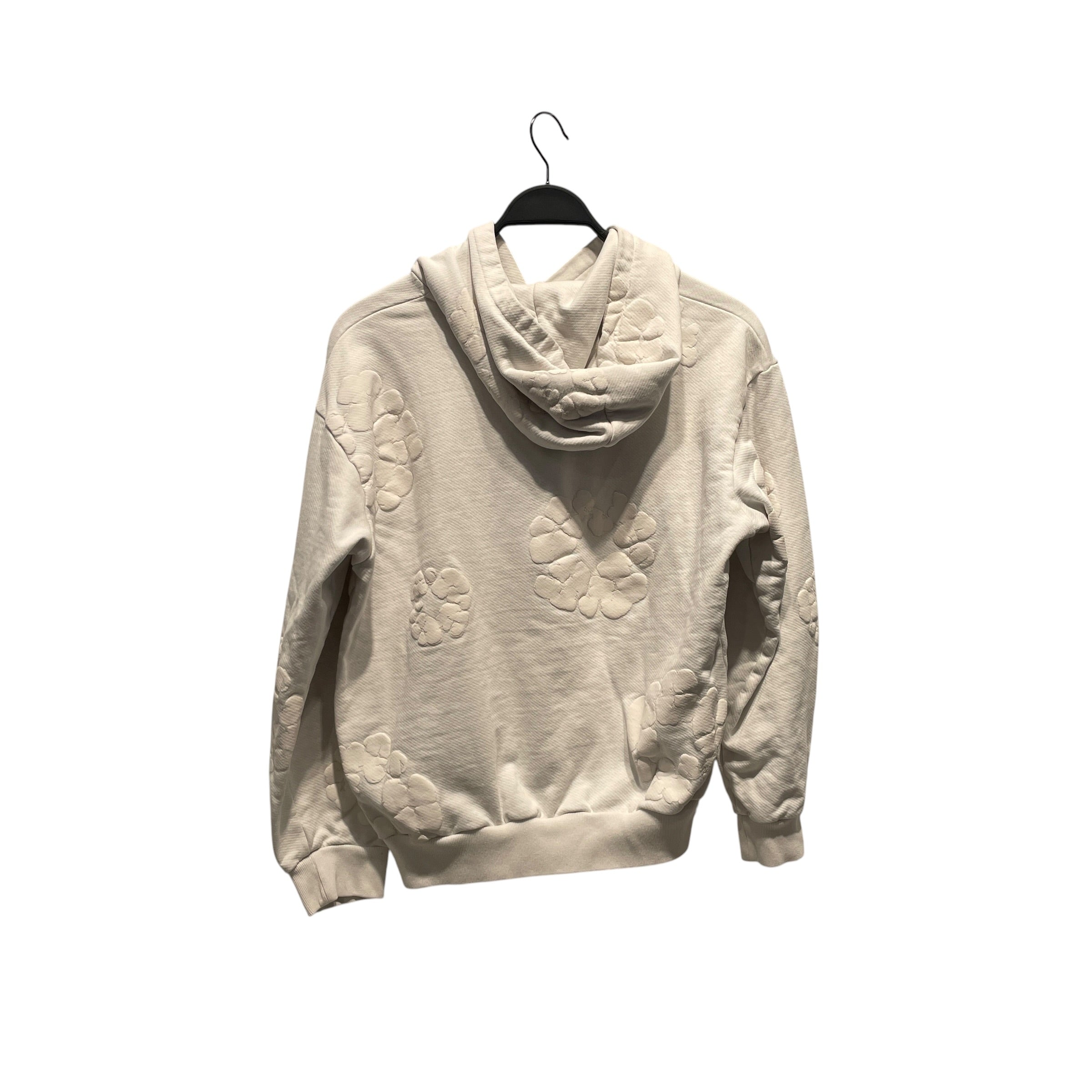 DENIM TEARS/Hoodie/M/All Over Print/Cotton/WHT/ view 2