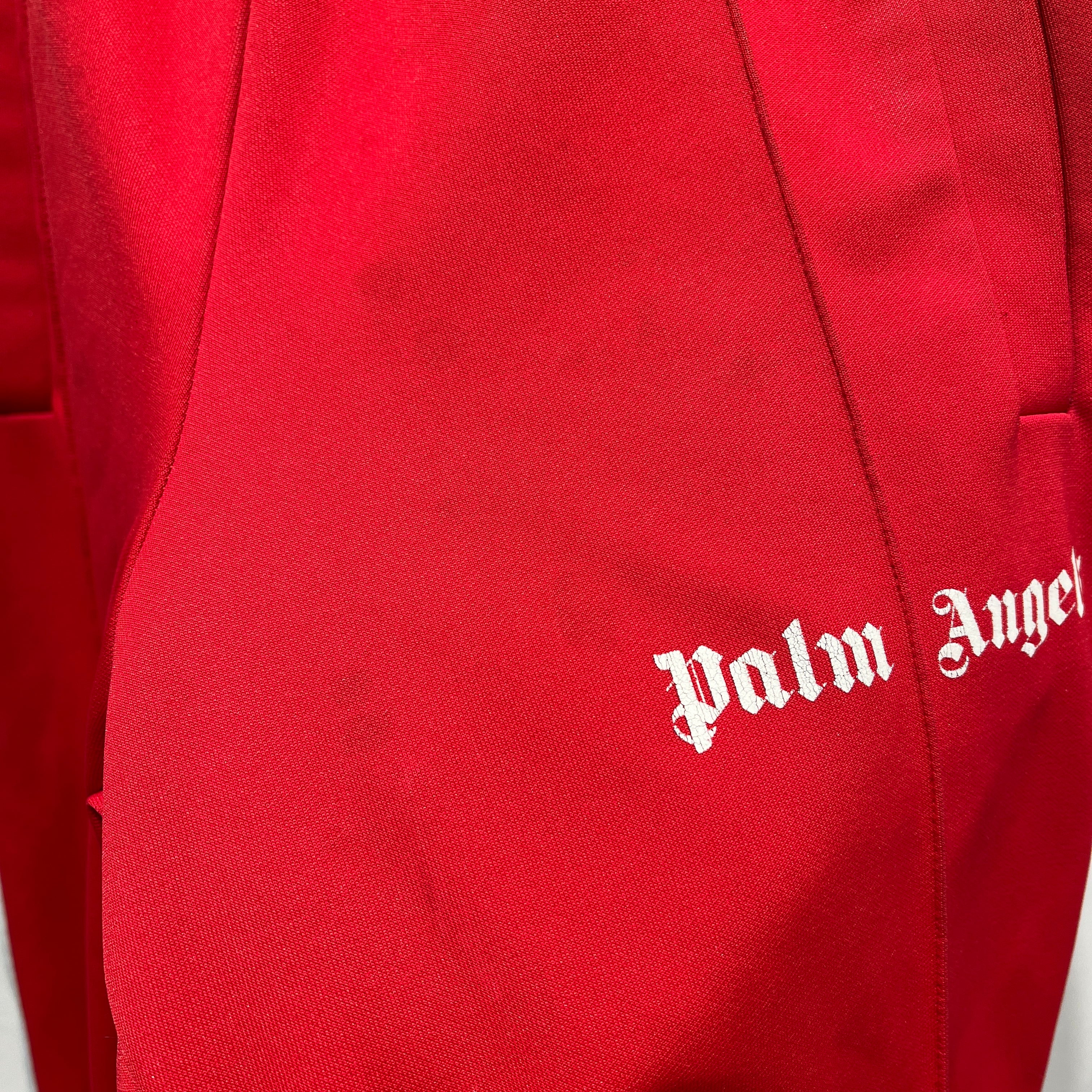 Palm Angels/Pants/M/Polyester/RED/white stripes view 10