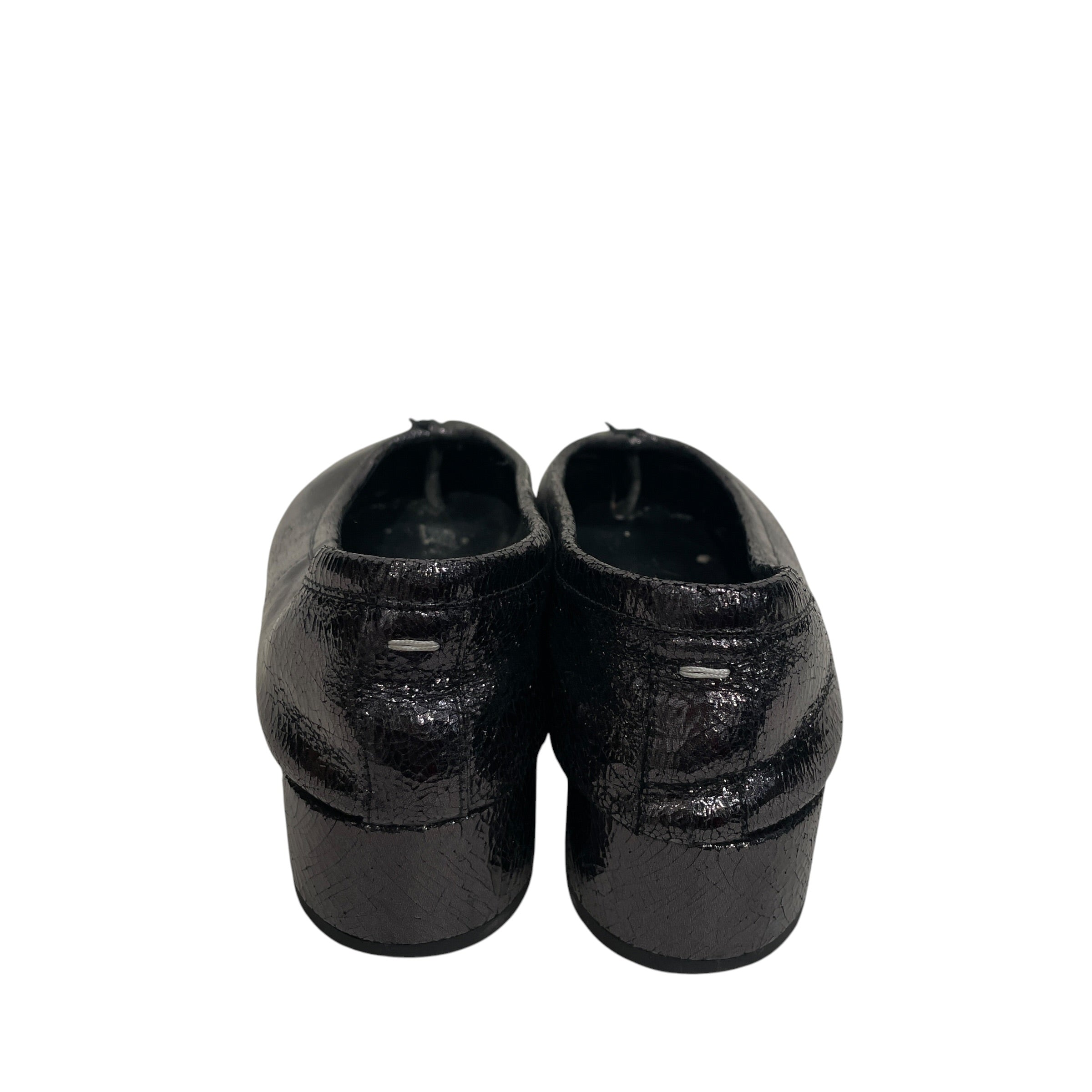 Maison Margiela/Heels/EU 39.5/Leather/BLK/BROKEN MIRROR view 3