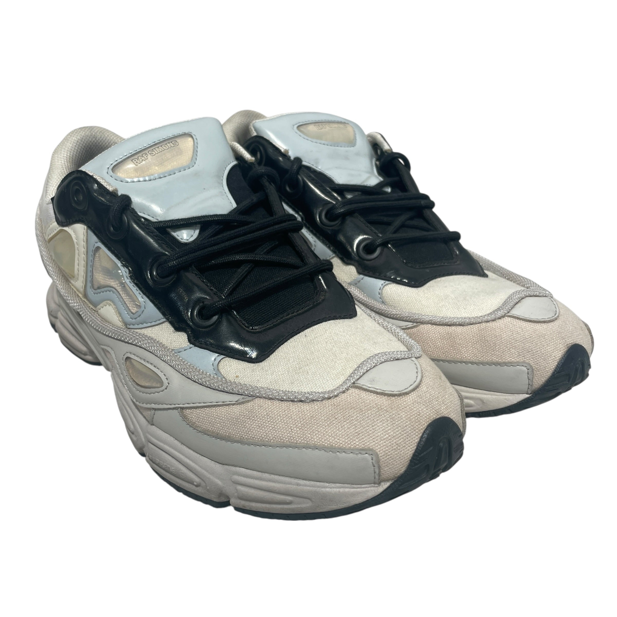 adidas/RAF SIMONS/Low-Sneakers/US 10.5/WHT/Ozweego view 1