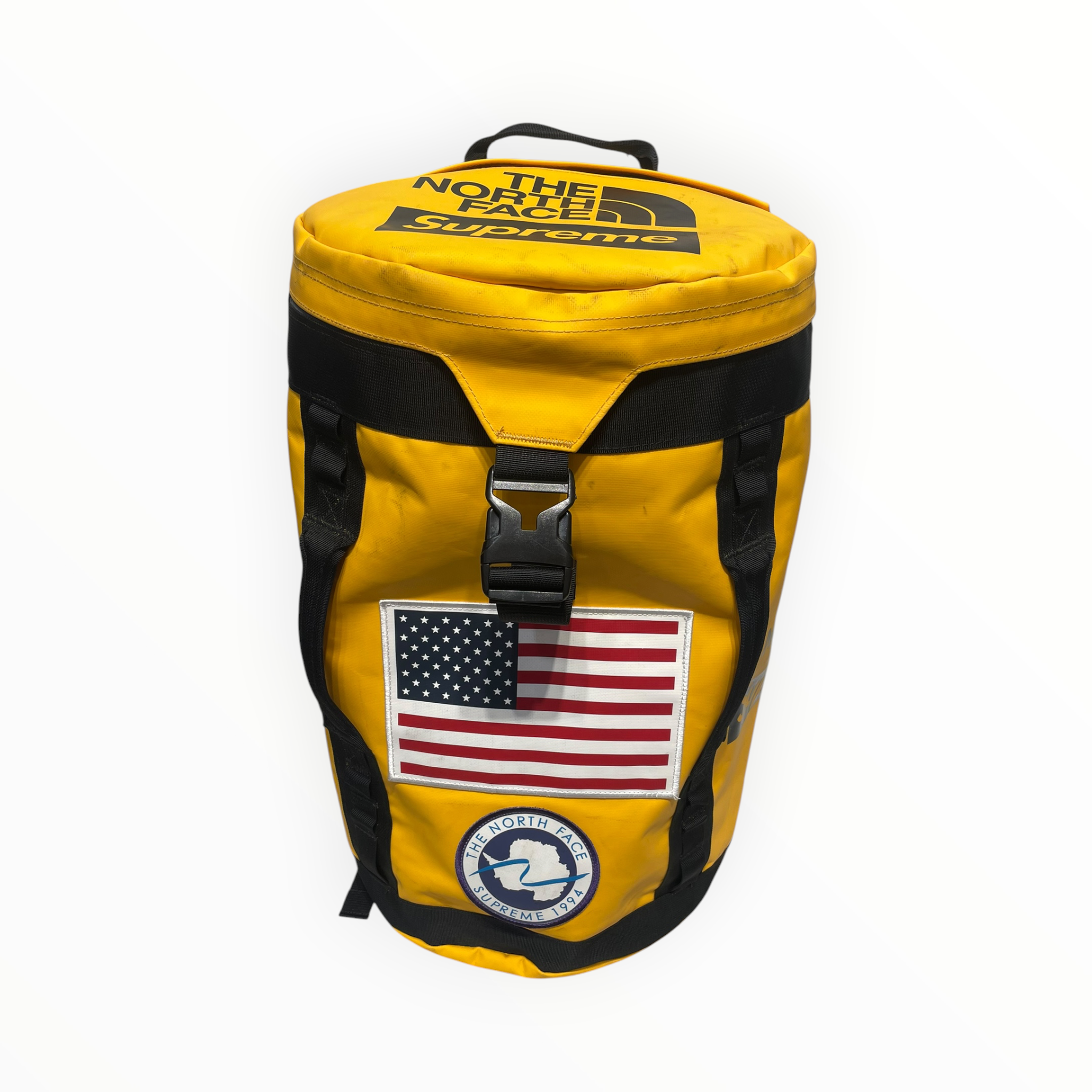 Supreme/THE NORTH FACE/Backpack/Polyester/YEL/TNF TRANS ATLANTIC EXPEDITION view 1