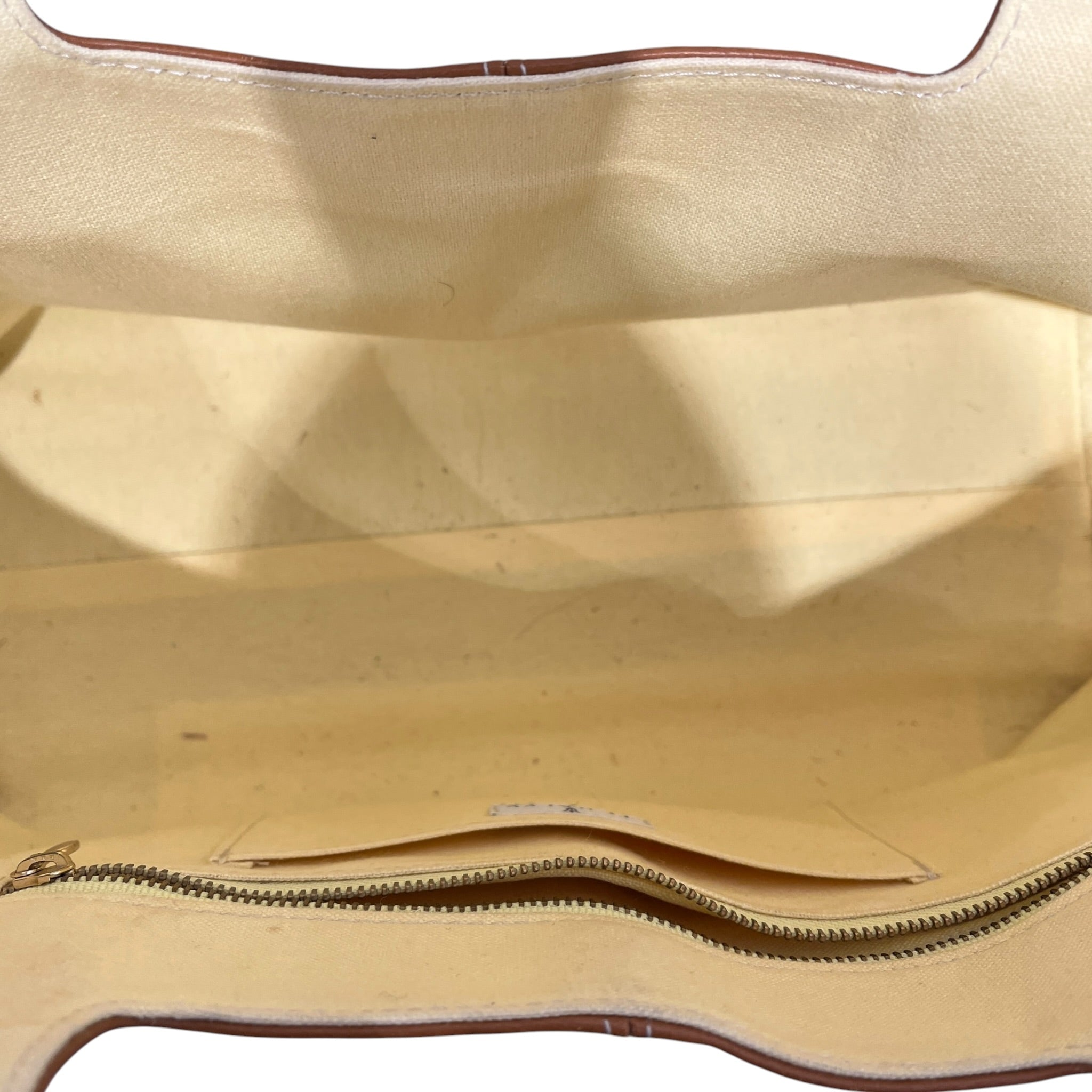 TENALYS/ISSEY MIYAKE/Hand Bag/Leather/CML/rare vintage + stripe liner ba view 5
