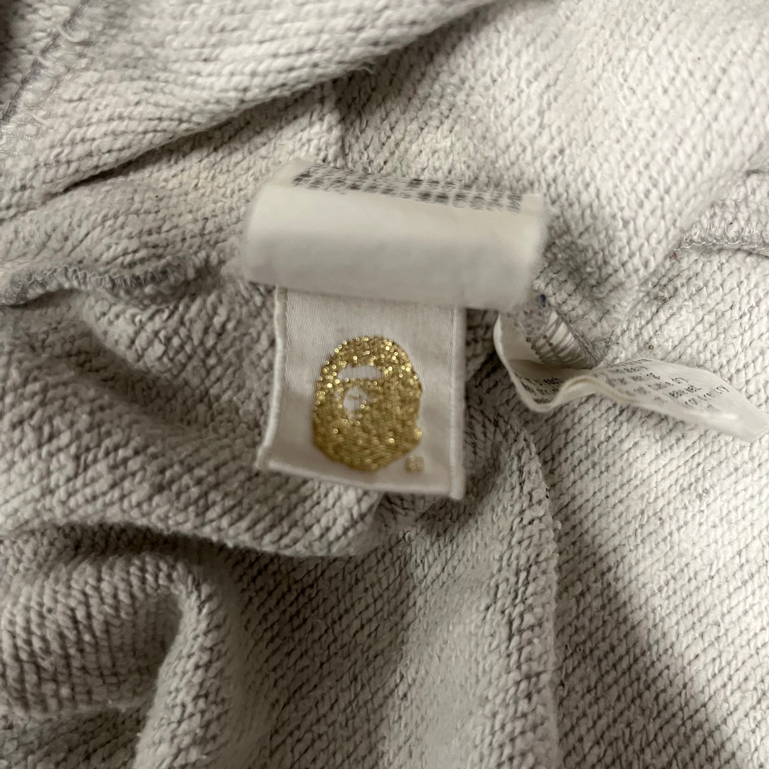 A BATHING APE/Hoodie/LL/Cotton/GRY/ view 7