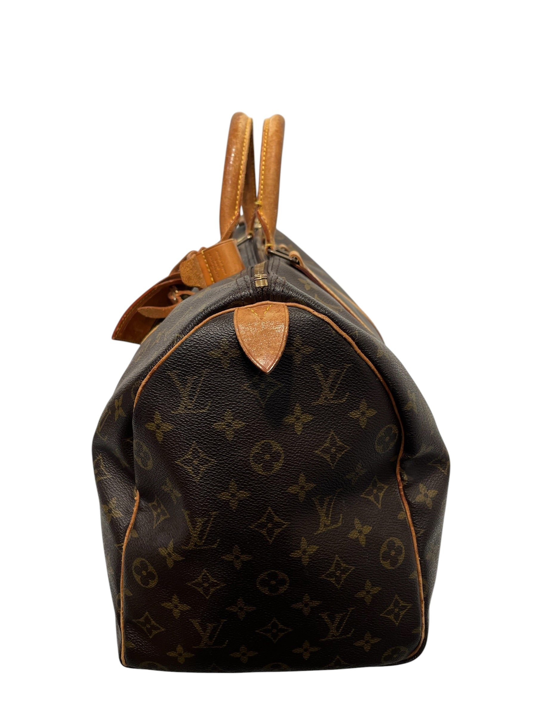 LOUIS VUITTON/Boston Bag/All Over Print/Leather/BRW/699.90 view 2