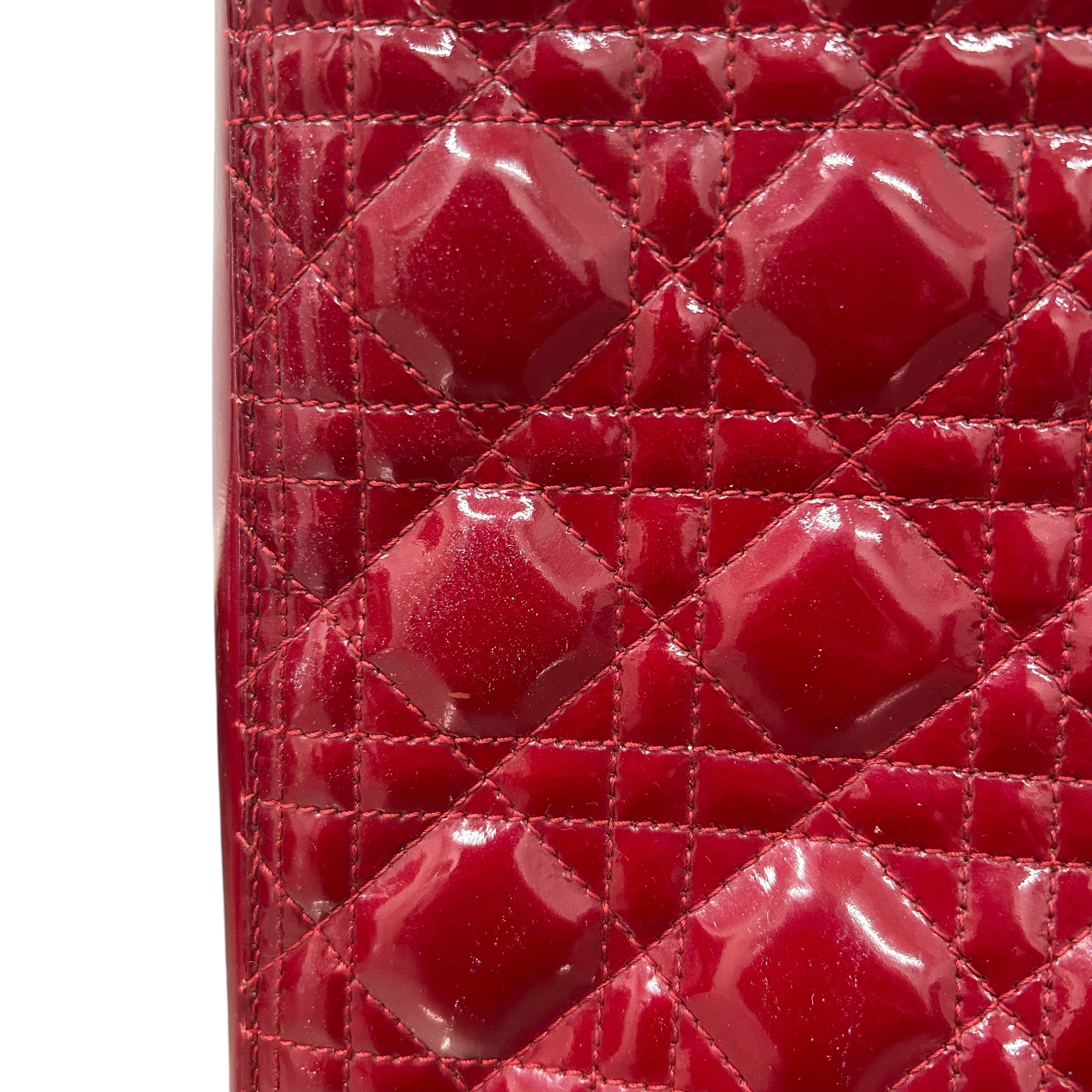 Christian Dior/Bag/Leather/RED/ view 8
