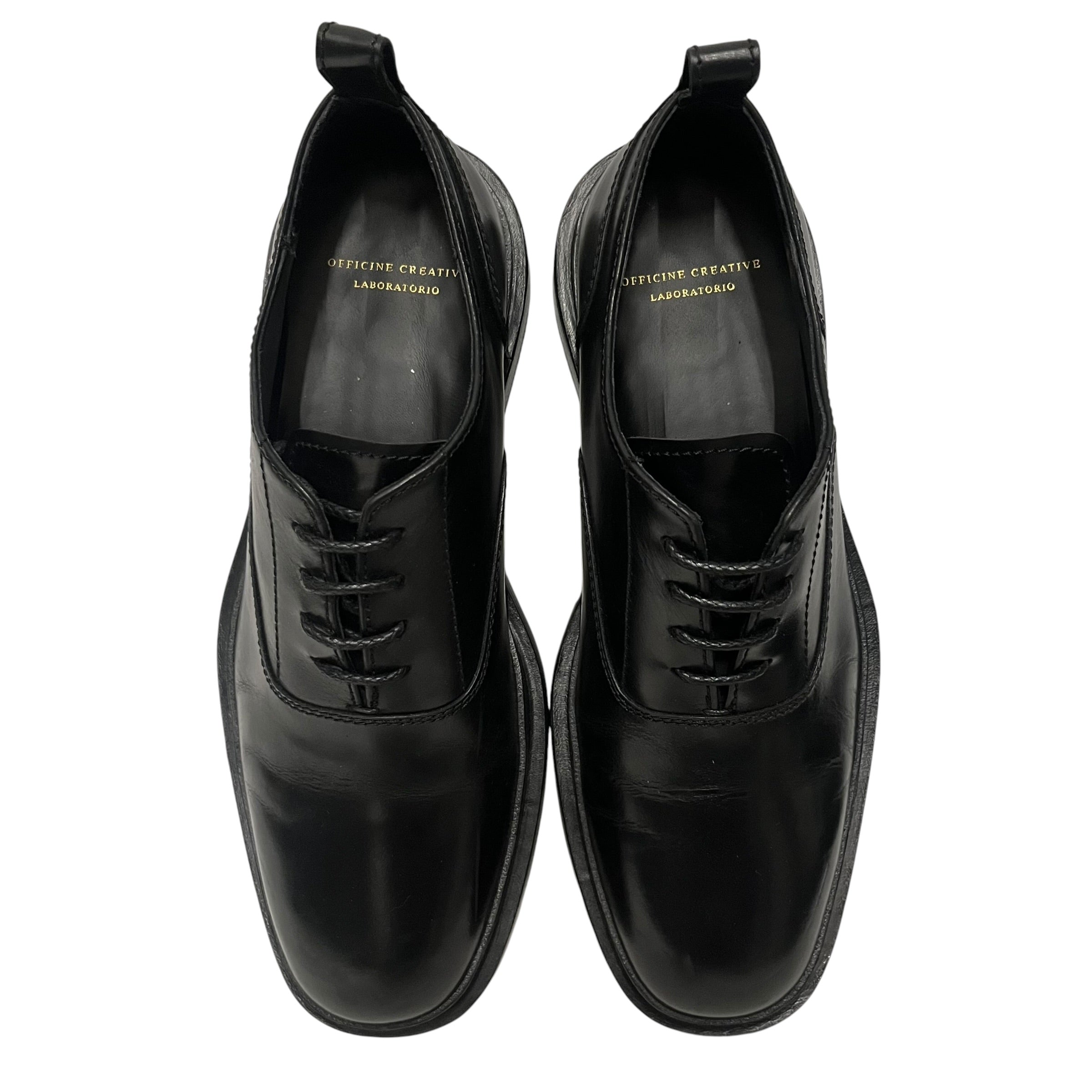 OFFICINE CREATIVE/Dress Shoes/US 8/Leather/BLK/ view 4