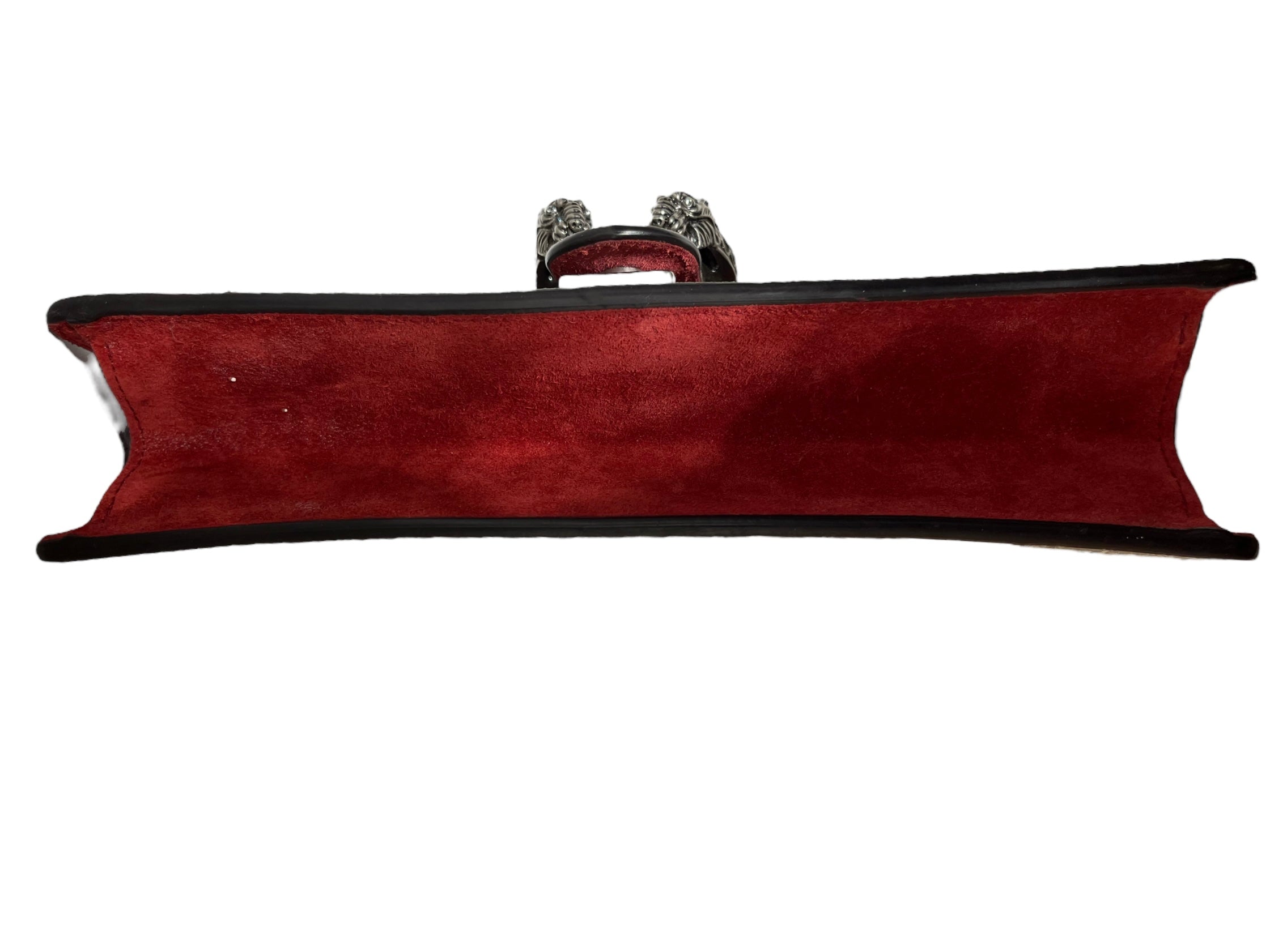 GUCCI/Cross Body Bag/Monogram/Leather/RED/Gucci GG Supreme Dionysus Bag view 7