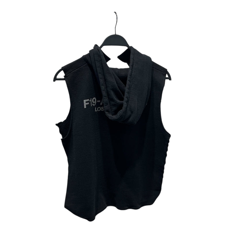 1017 ALYX 9SM(ALYX)/Tank Top/S/Cotton/BLK/f19-alyx-aau cutoff hoodie