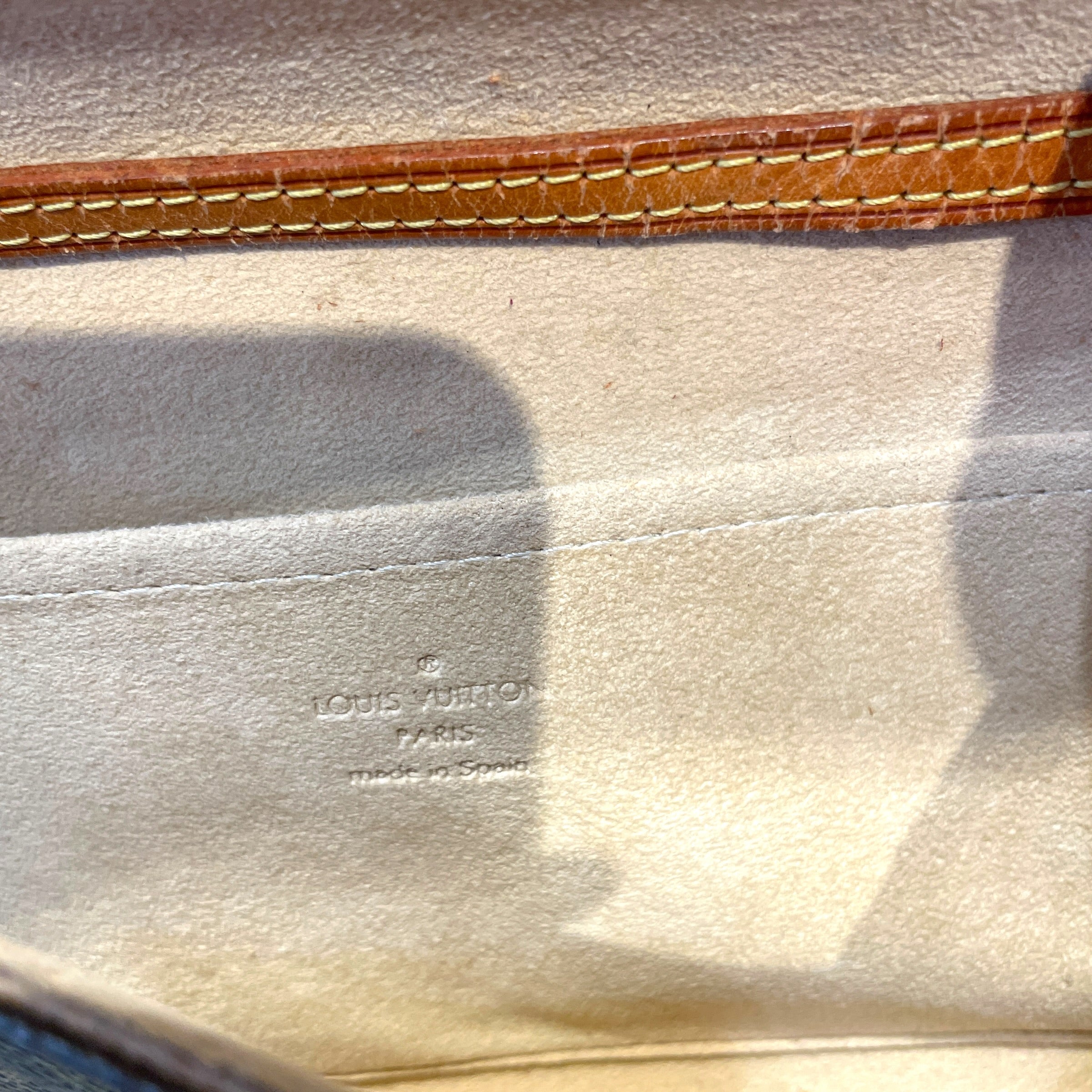 LOUIS VUITTON/Bag/Monogram/Leather/BRW/Pochette Twin DM view 7