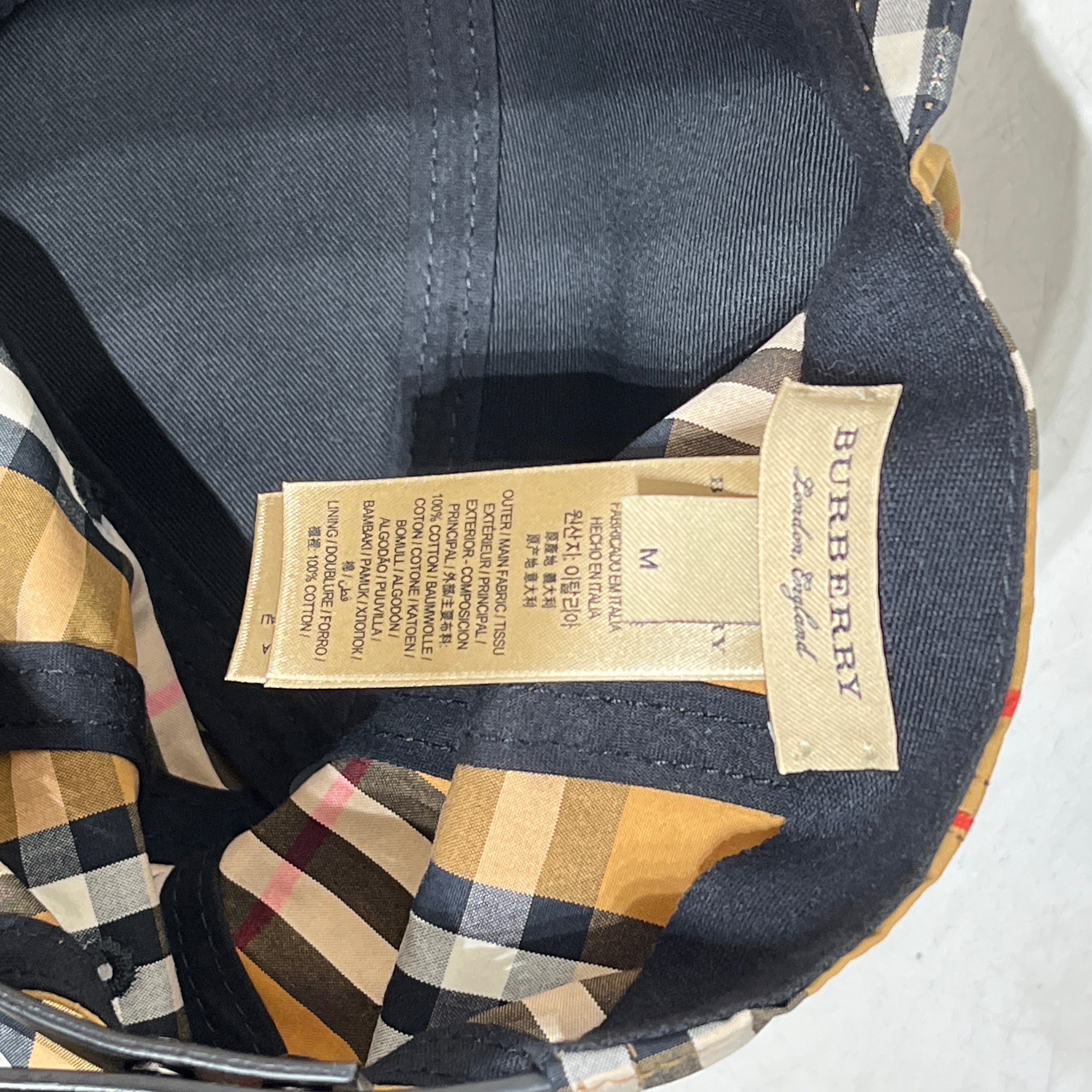 BURBERRY/Hat/Plaid/Cotton/CML/M's/ view 3