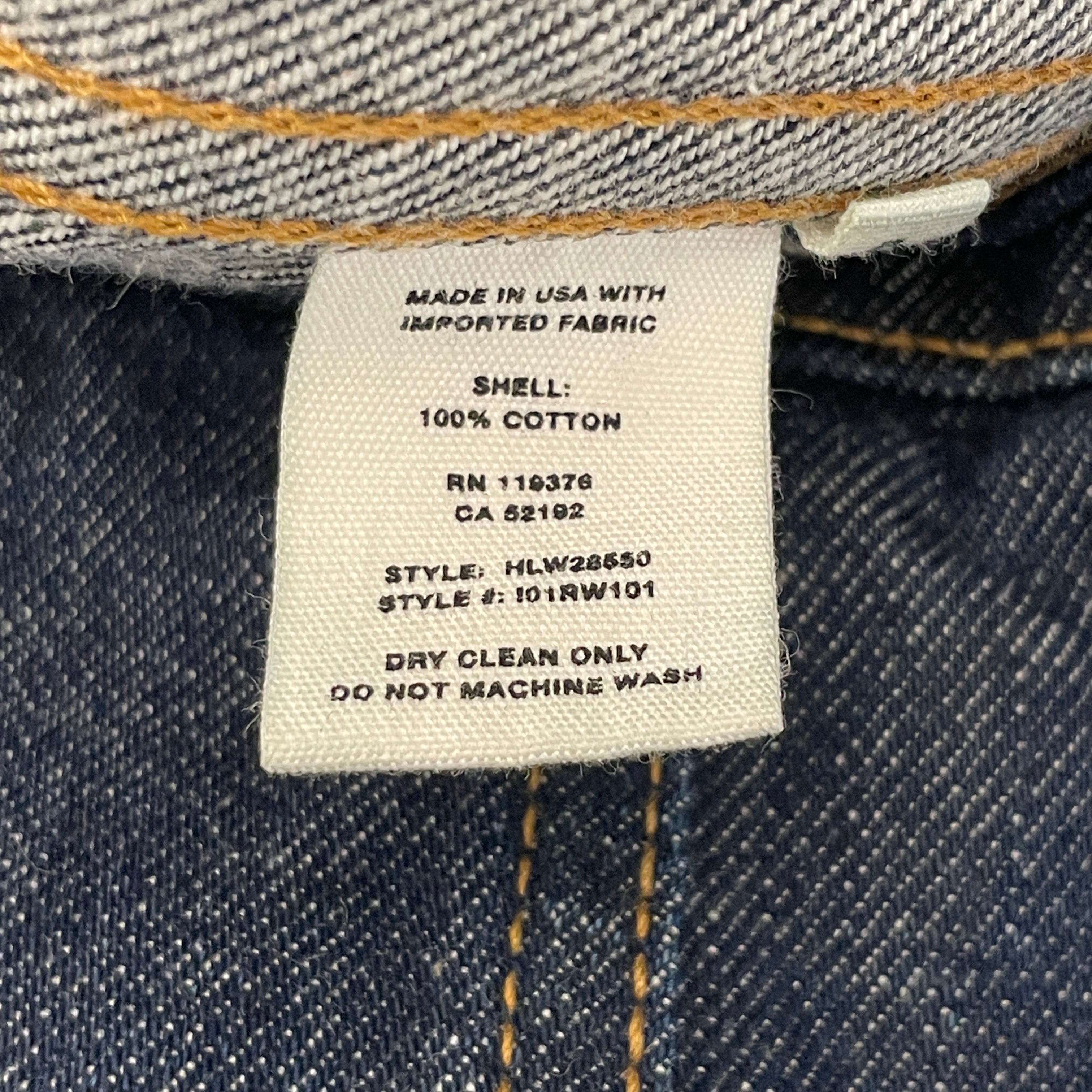 Helmut Lang/Denim Jkt/S/Denim/IDG/Stripe/ view 4