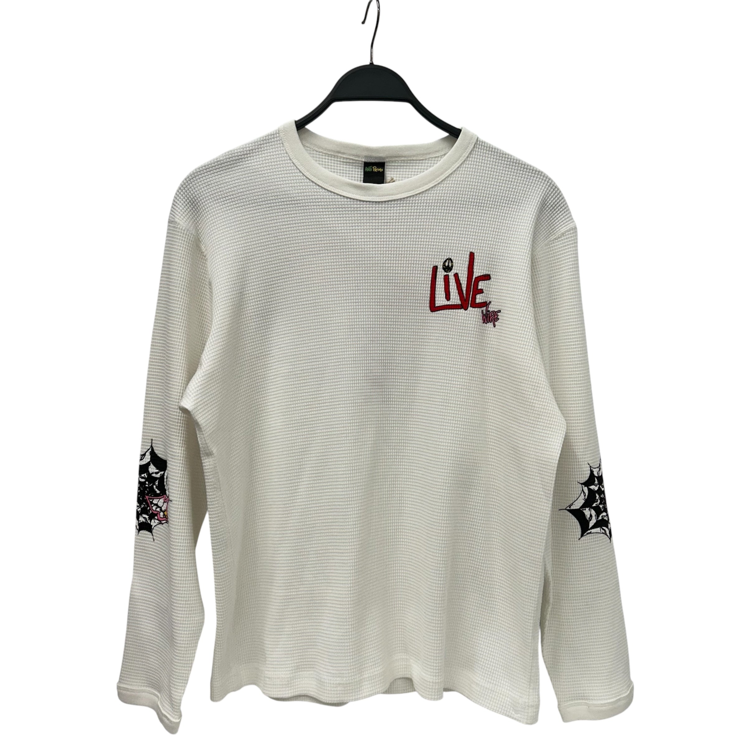 Anti Promo/LS T-Shirt/S/Cotton/WHT/Graphic/ view 1