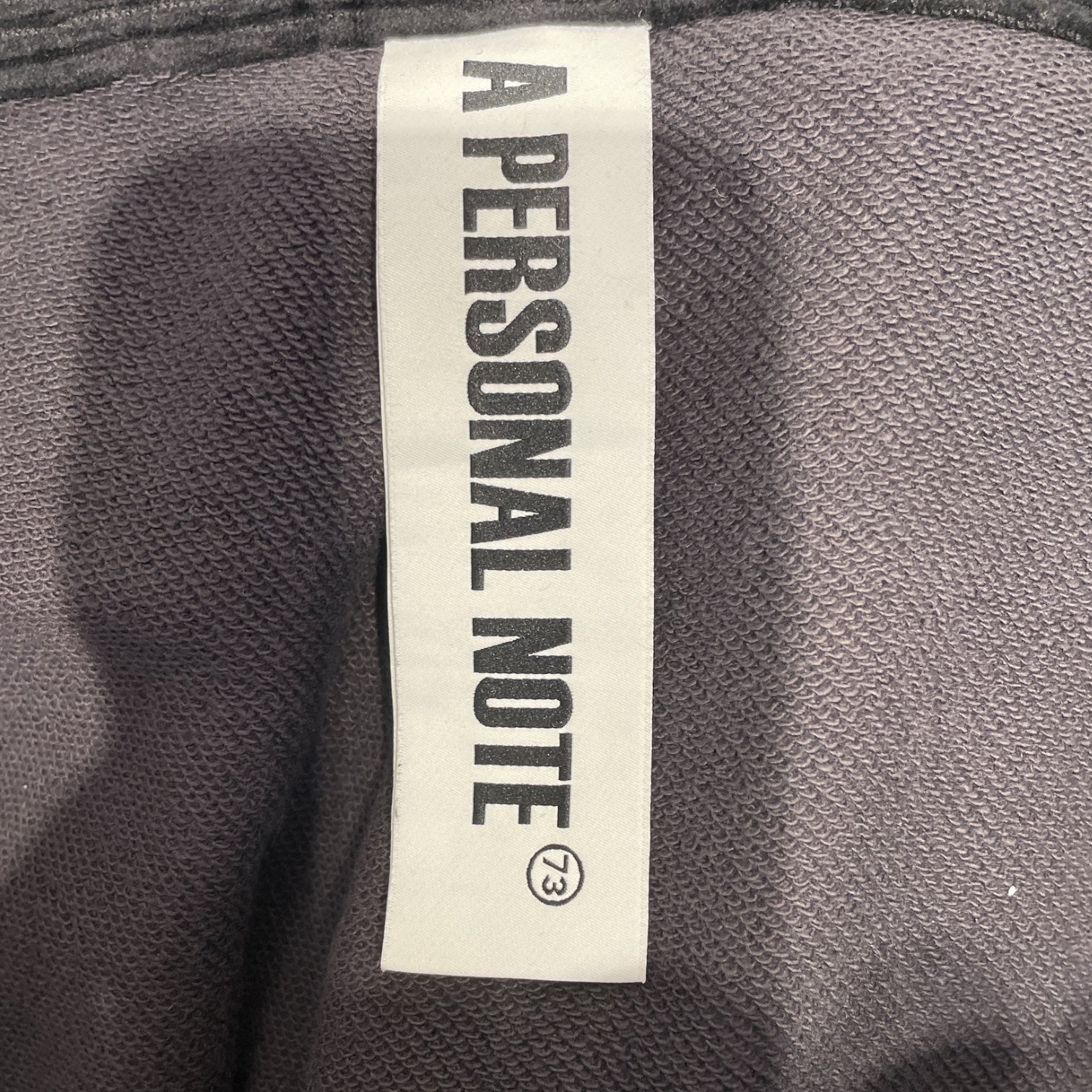 A PERSONAL NOTE/Straight Pants/L/Cotton/BLK/DOUBLE LAYER PANTS view 3