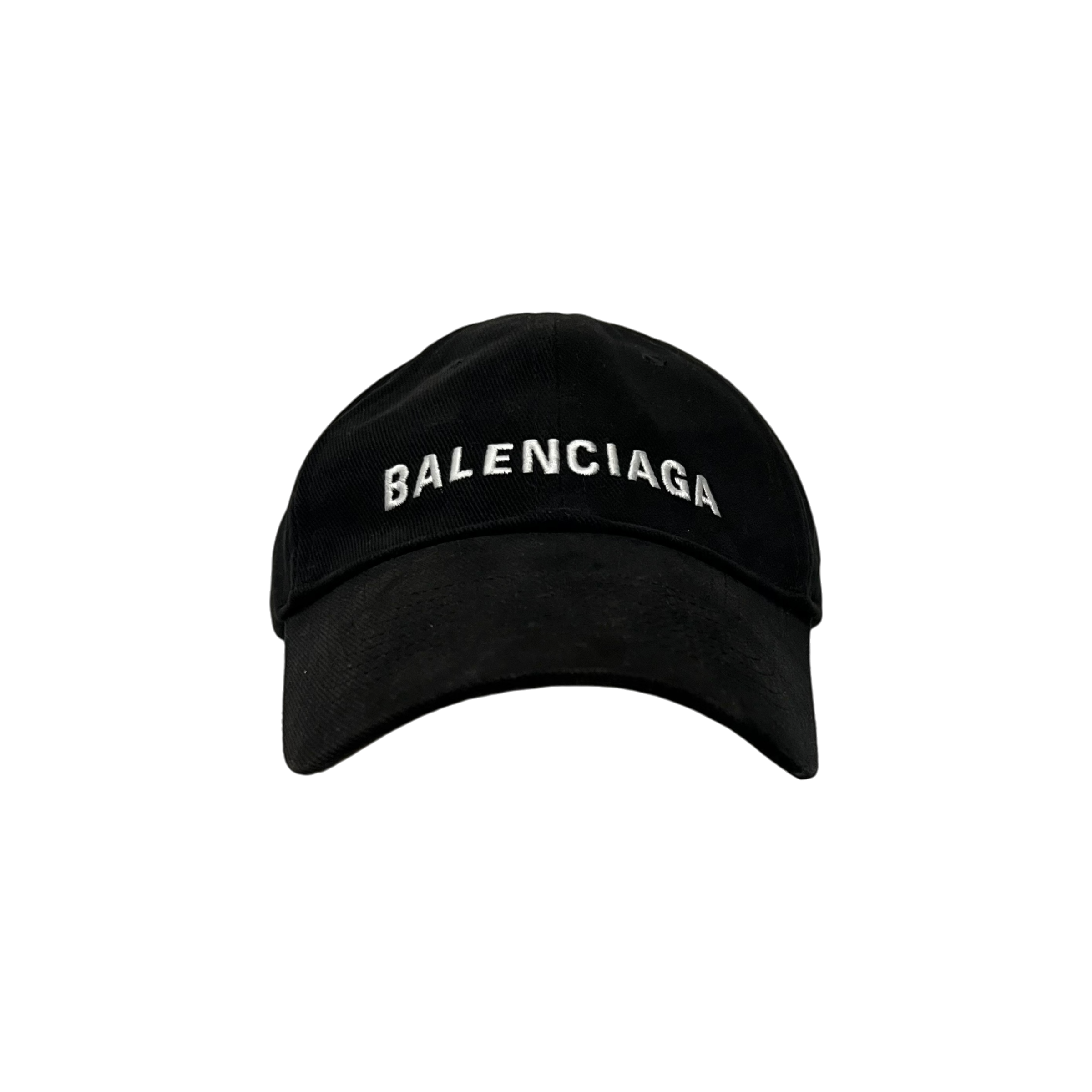 BALENCIAGA/Cap/Cotton/BLK/M's/logo embroidered view 1