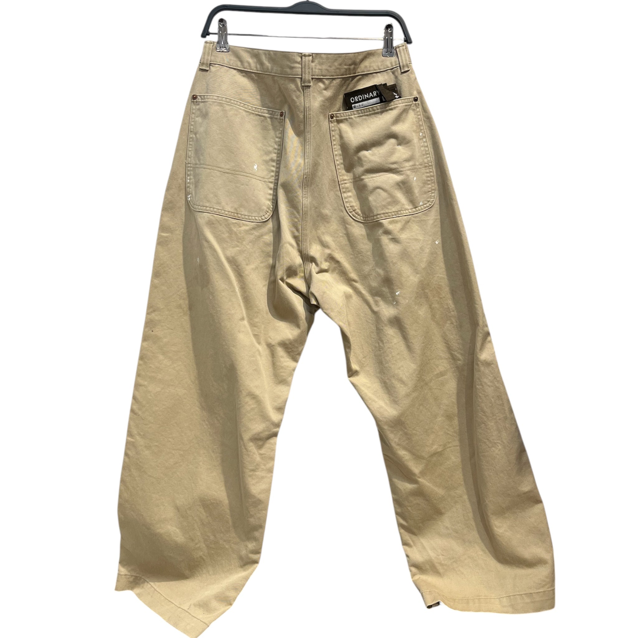 Ordinary Fits/Carpenter Pants/32/KHK/PAINT SPLATTER BELL view 2