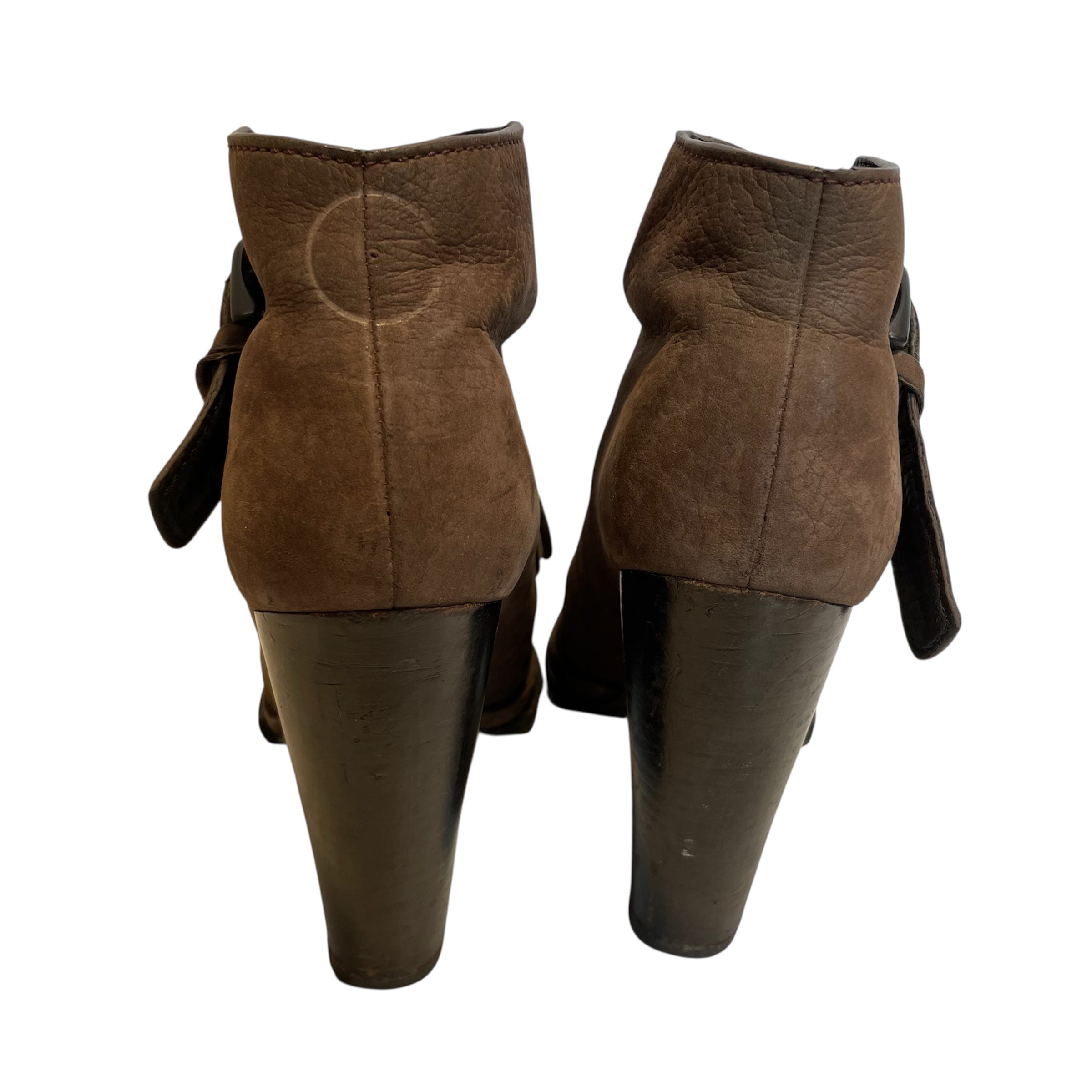 Alexander Wang/Heels/US 6/Leather/BRW/V-Tip/LACE UP HEEL W/ STRAP view 3