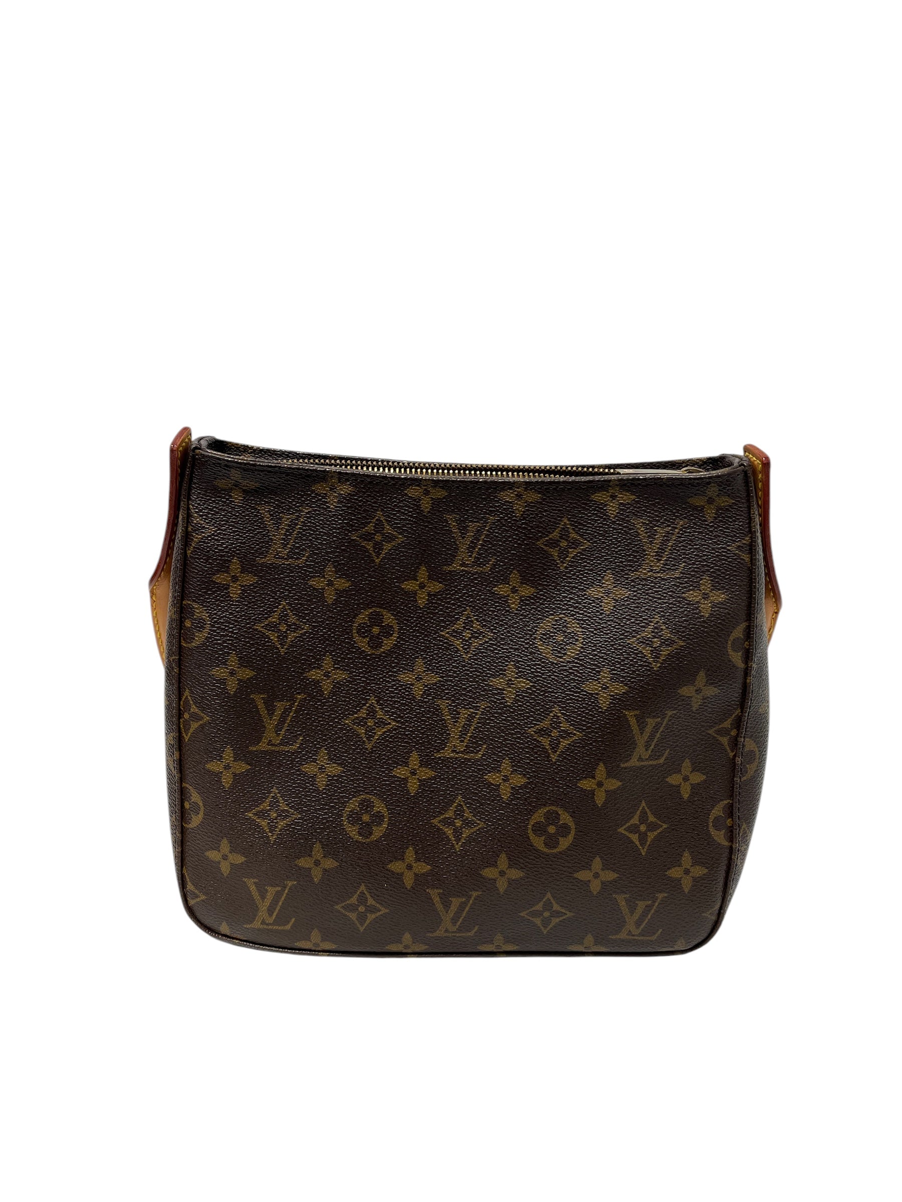 LOUIS VUITTON/Bag/Monogram/Cotton/BRW/Looping MM view 2