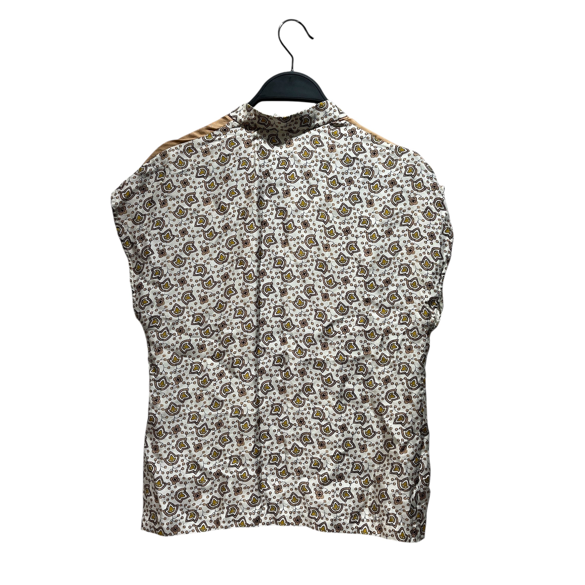 Chloe/SS Blouse/34/All Over Print/Silk/WHT/ view 2