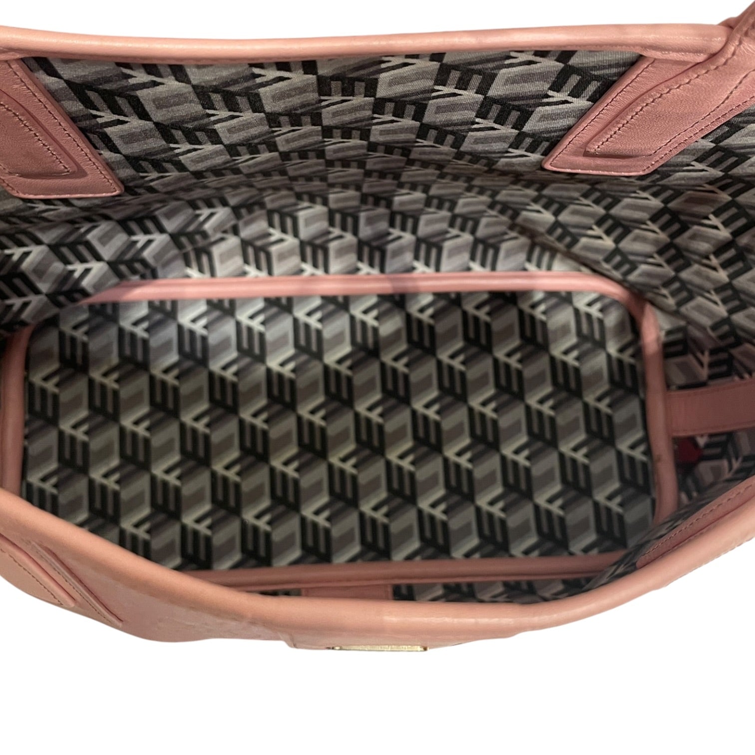 MCM/Bag/Monogram/Leather/PNK/LIZ SHOPPER IN VISETOS view 4