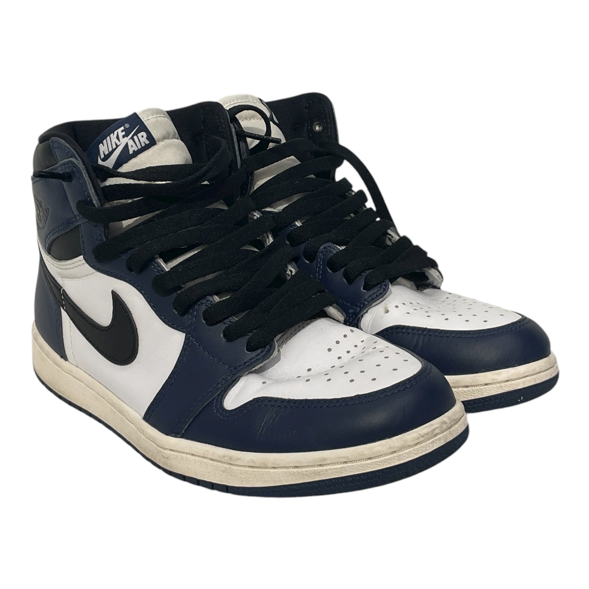 NIKE/Hi-Sneakers/US 8.5/Cotton/NVY/Straight Tip/jordan 1 midnight high view 3