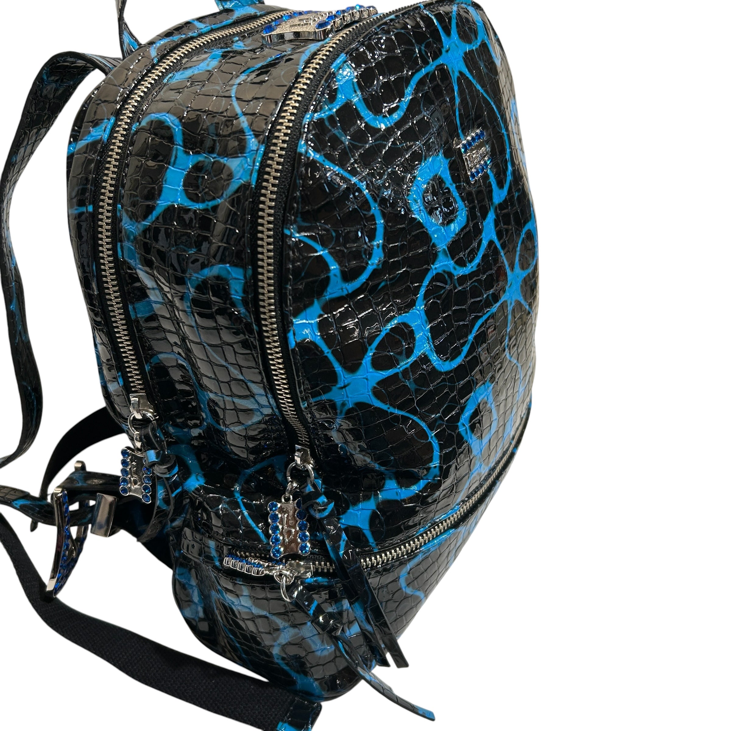 b.b.simon/Bag/All Over Print/Leather/BLK/ view 7