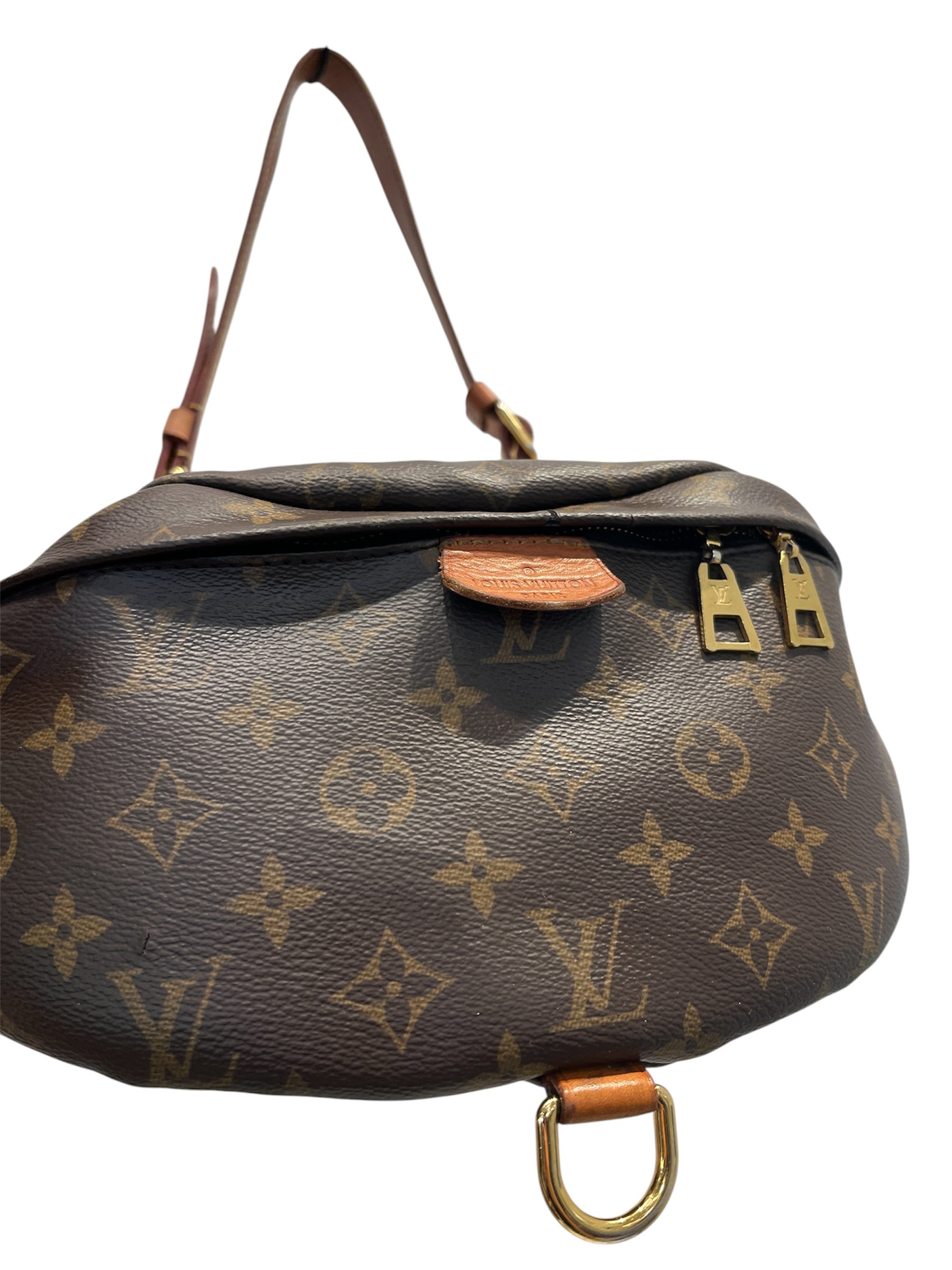 LOUIS VUITTON/Bag/Monogram/Leather/BRW/MONOGRAM BUMBAG view 6