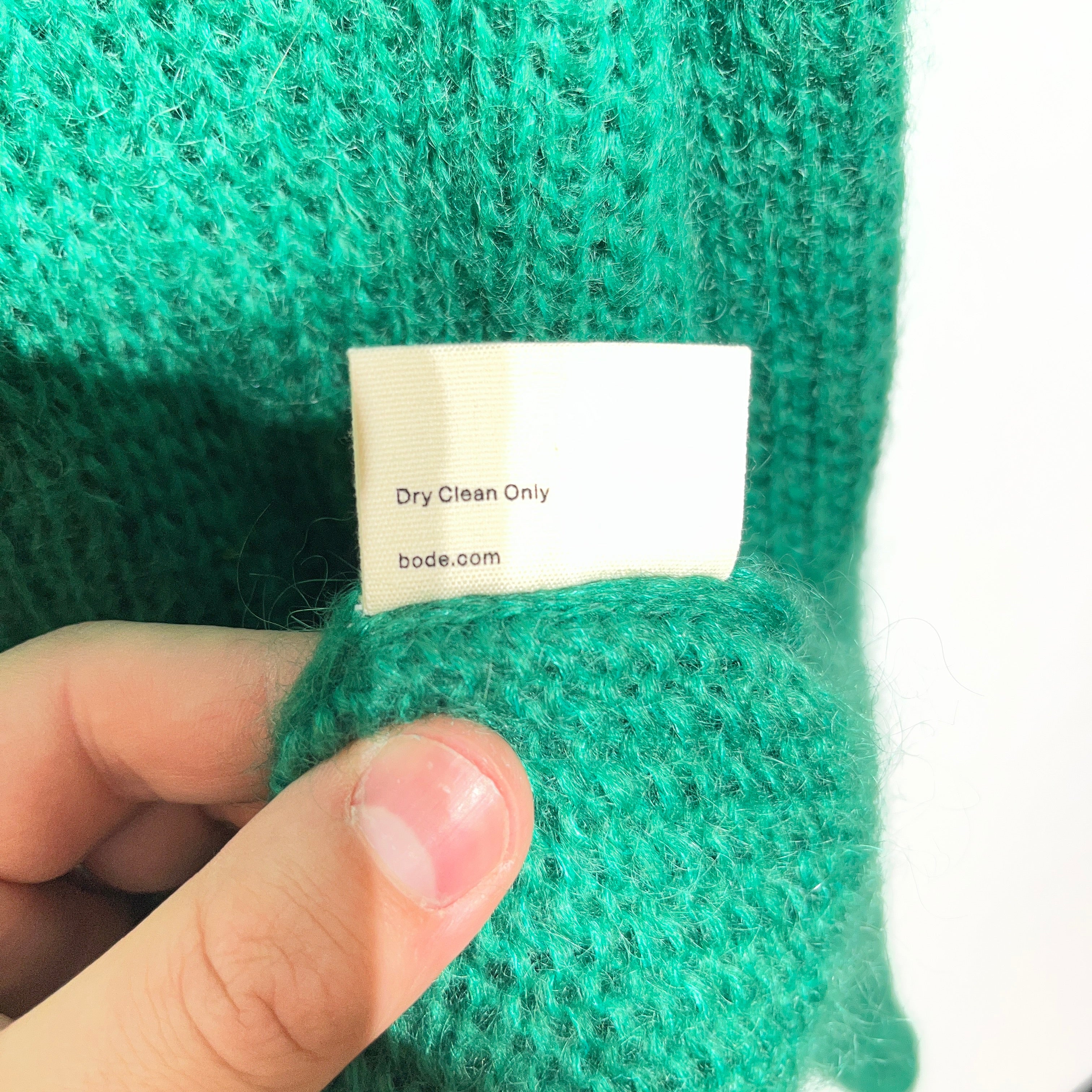 BODE/Sweater/M/Cotton/GRN/alpine knit view 5
