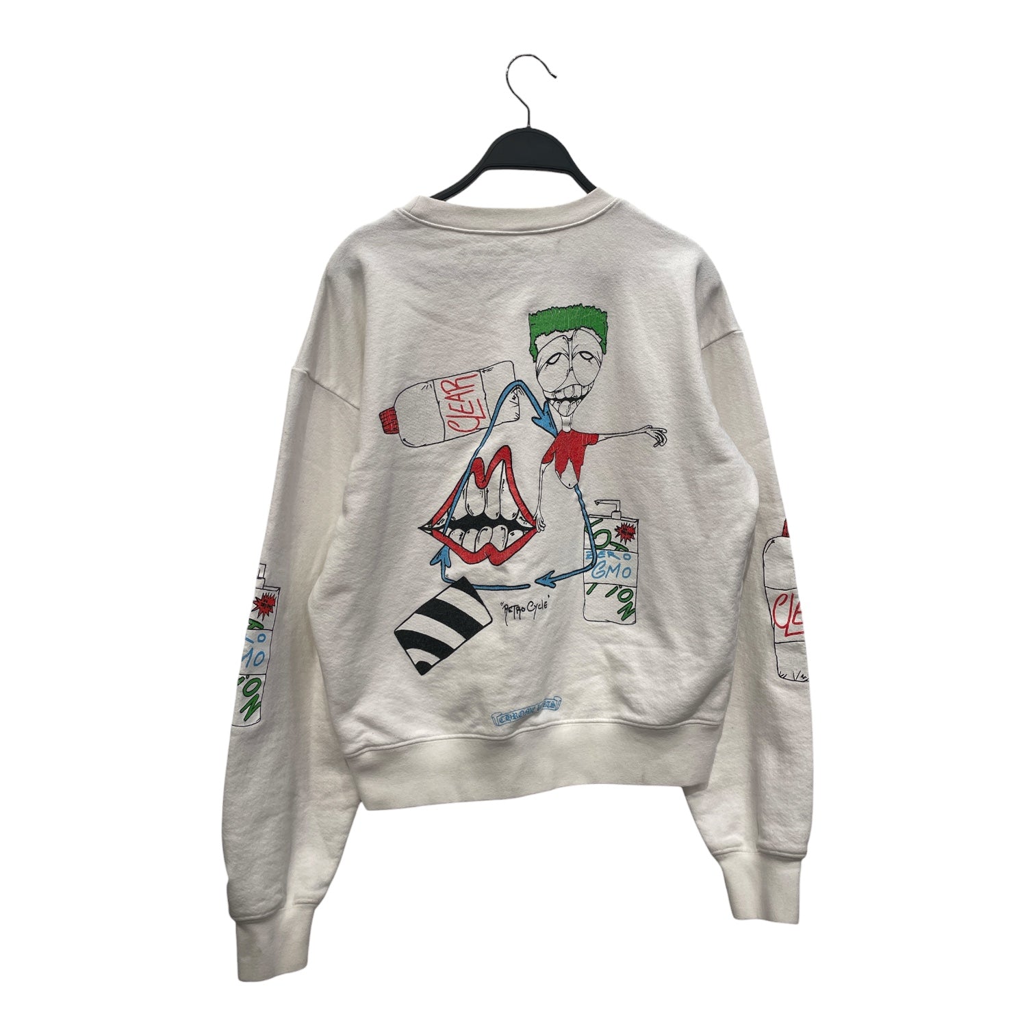 CHROME HEARTS/Sweatshirt/XS/Graphic/Cotton/WHT/MATTY BOY view 2