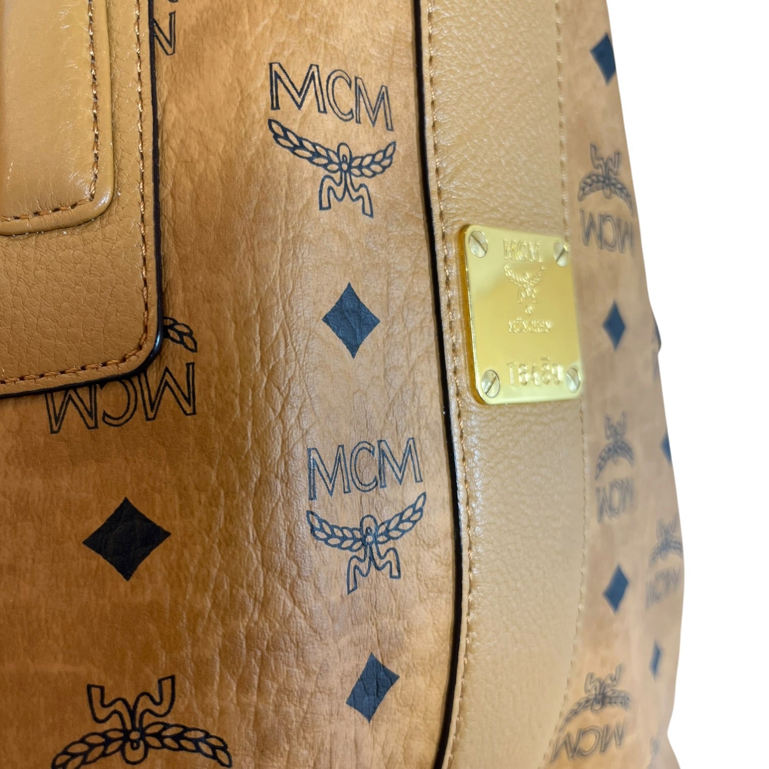 MCM/Tote Bag/Monogram/Leather/CML/Reversable Tote view 6