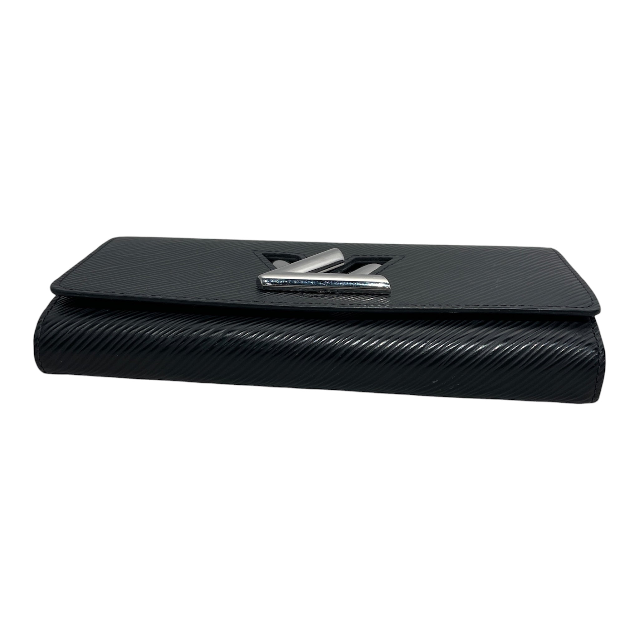 LOUIS VUITTON/Long Wallet/Leather/BLK/EPI LEATHER TWIST WALLET view 3
