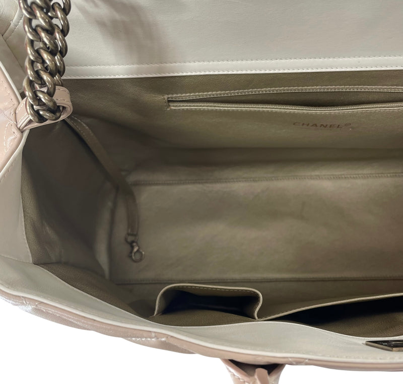 CHANEL/Bag/Leather/BEG/QUILTED LAMBSKIN PORTOBELLO