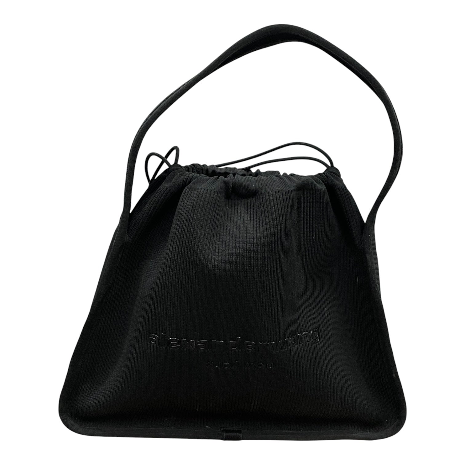 Alexander Wang/Bag/Nylon/BLK/Ryan Bag, Ribbed, Drawstring view 1