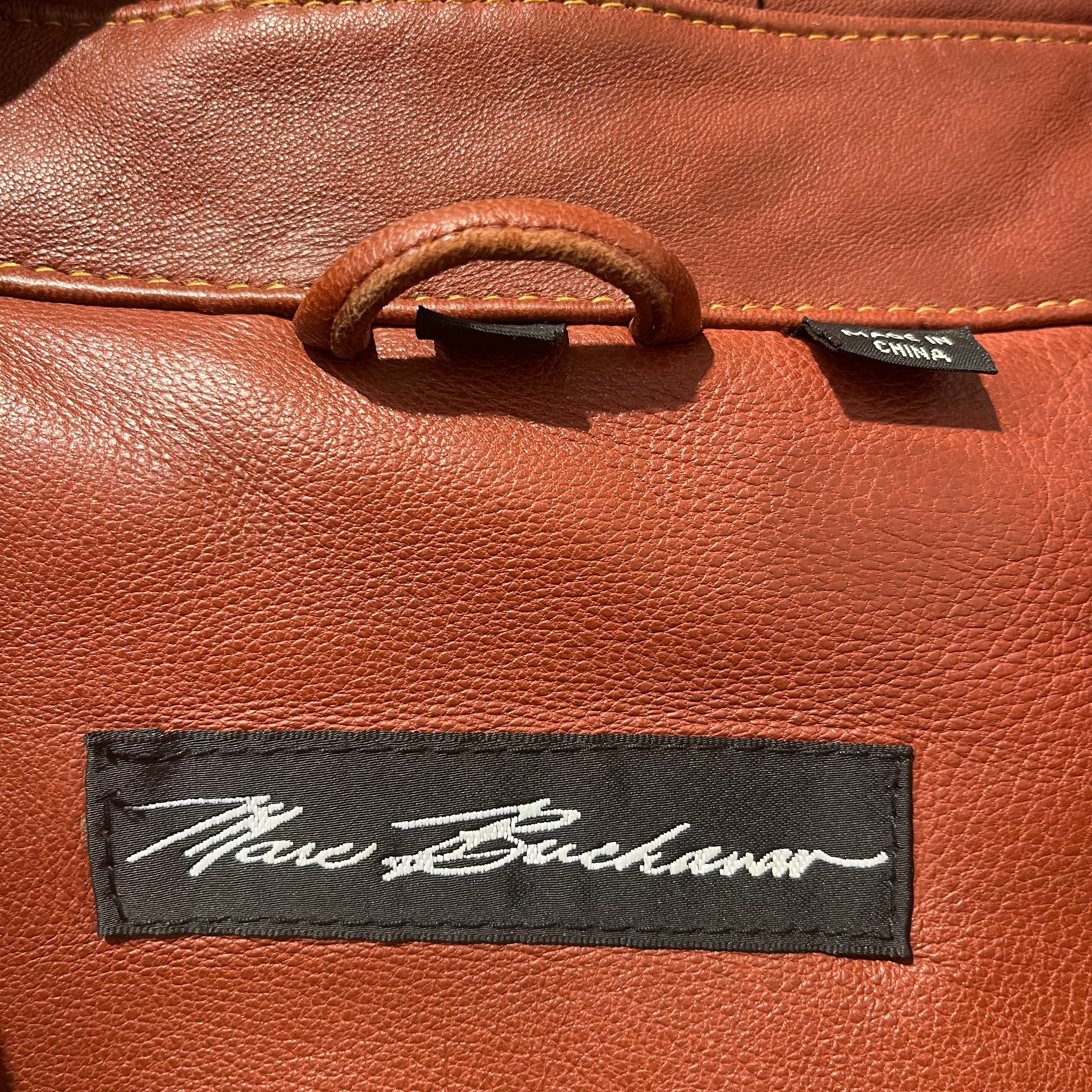 Pelle Pelle/Leather Jkt/54/Leather/BRW/EMBROIDERED MARC BUCHANANPELLE view 7