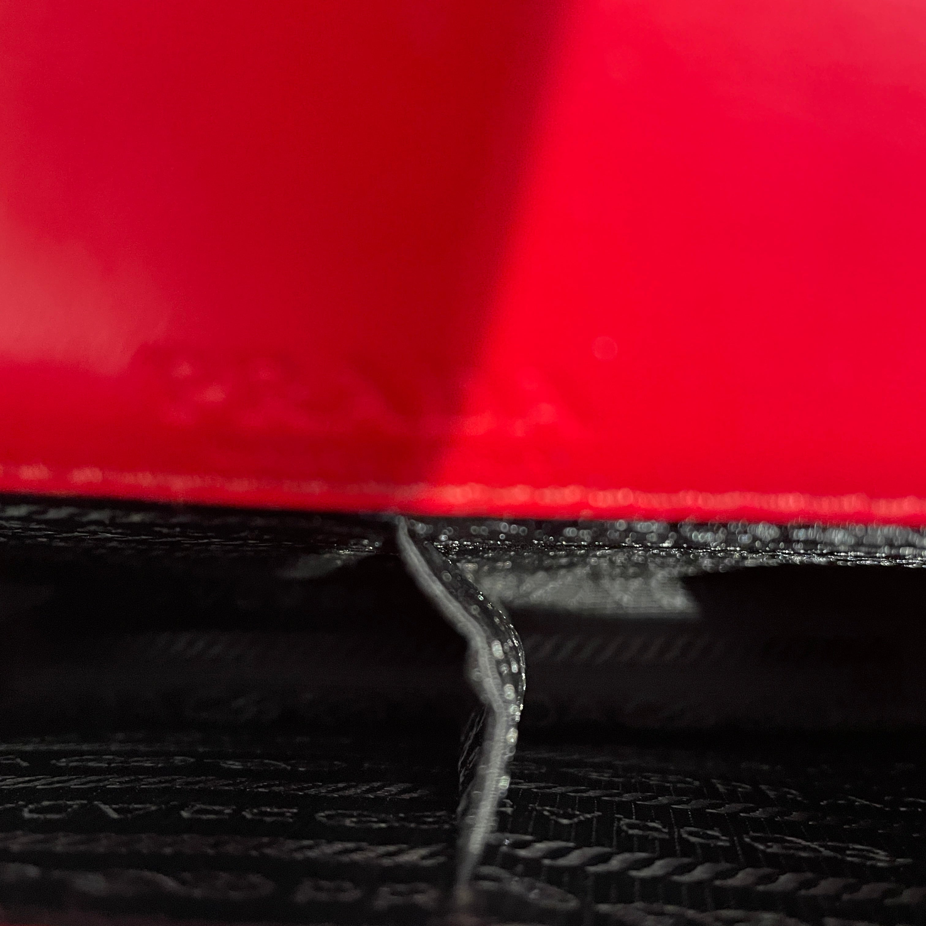 PRADA/Clutch Bag/RED/Leather Case view 6