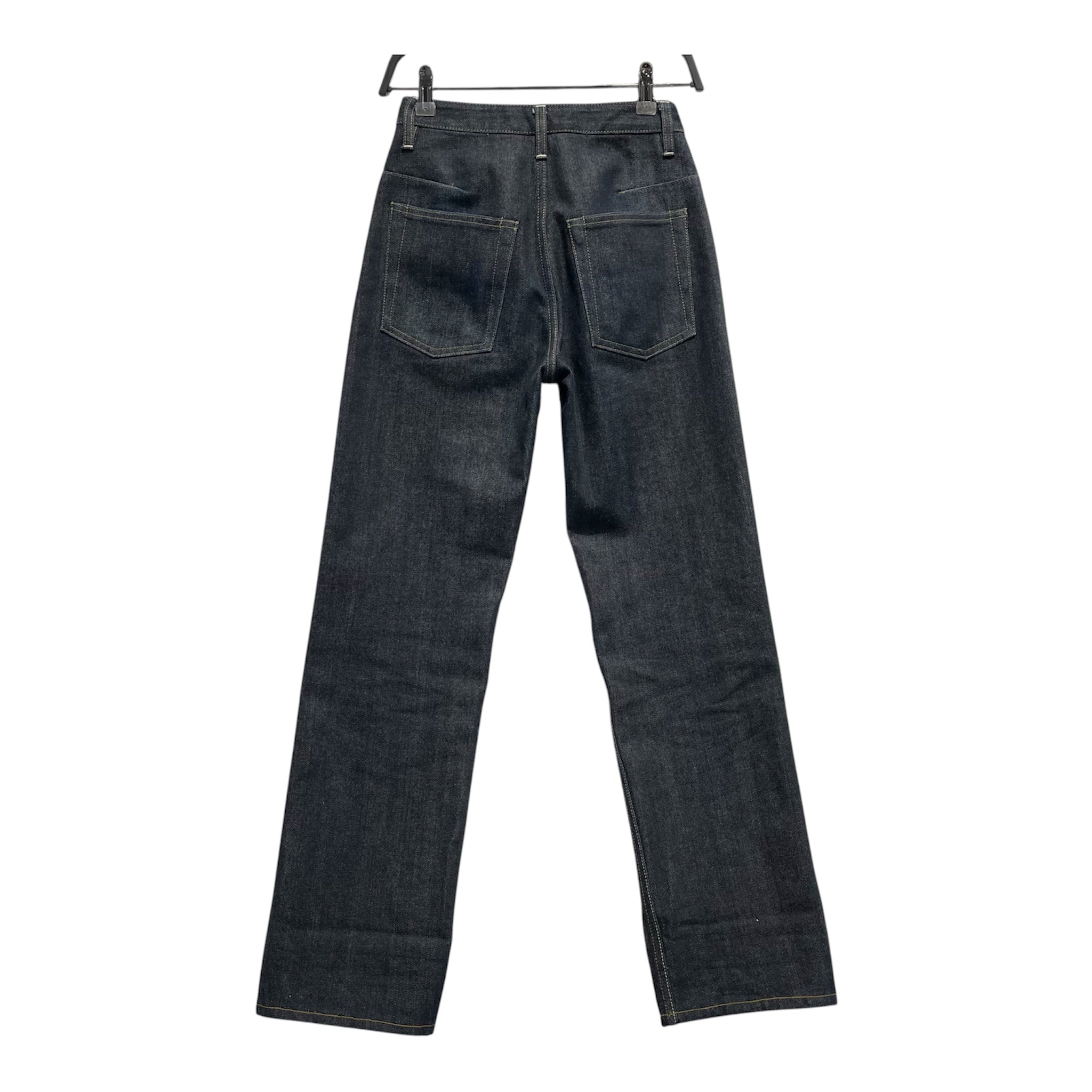 JIL SANDER/Straight Pants/25/Denim/NVY/Selvedge Denim view 2