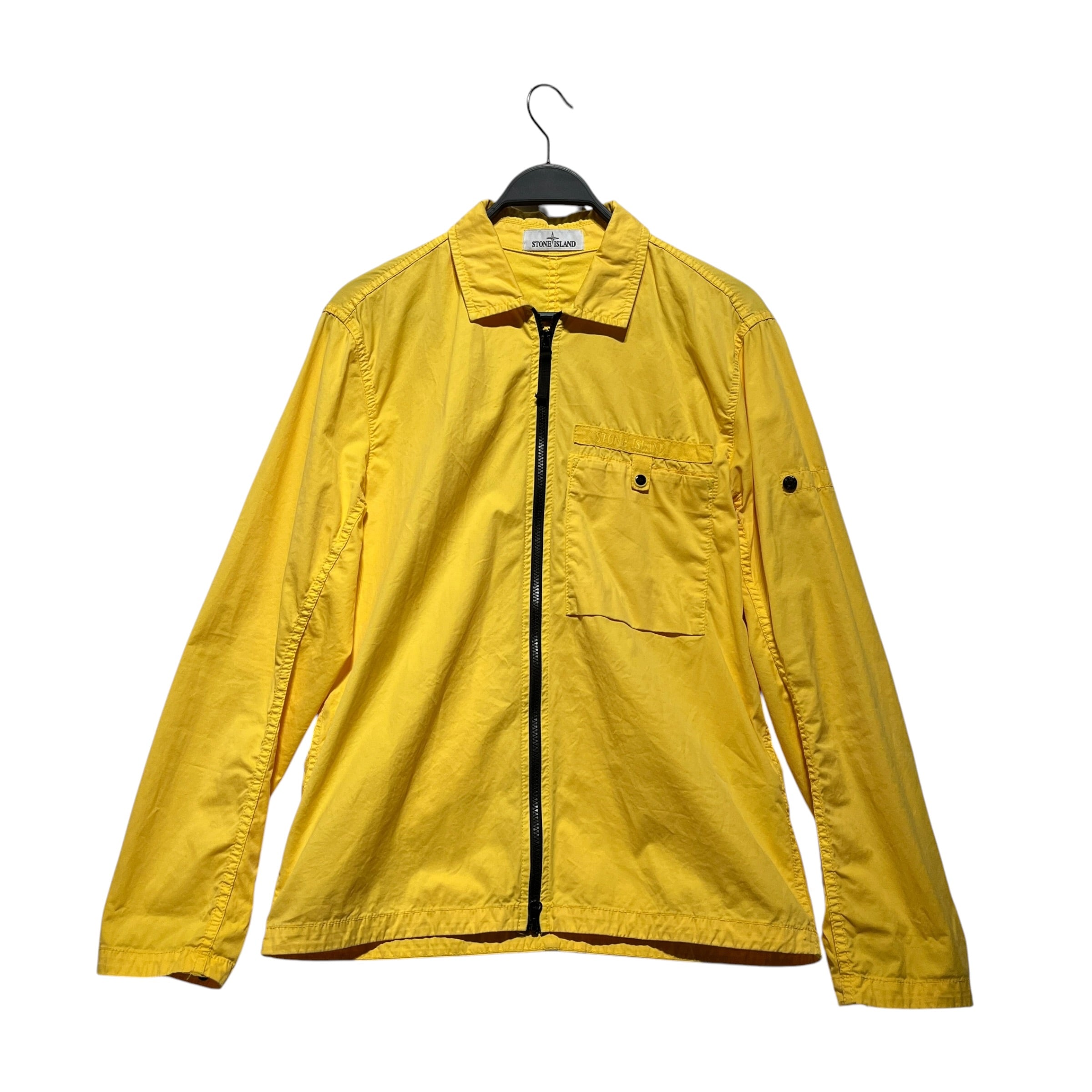 STONE ISLAND/Jacket/M/Cotton/YLW/ view 1