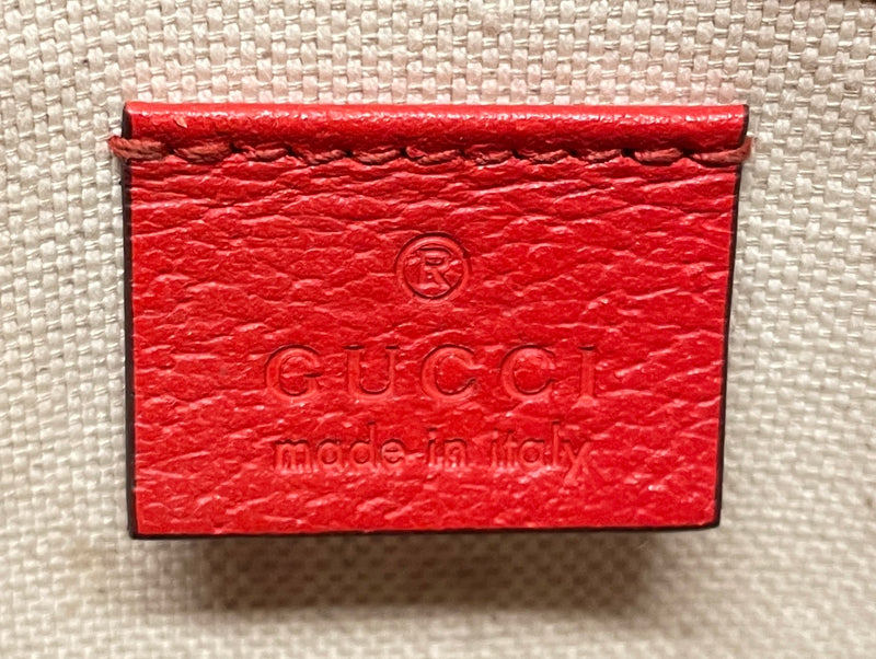 GUCCI/Bag/OS/Monogram/Leather/RED/Apple Bag